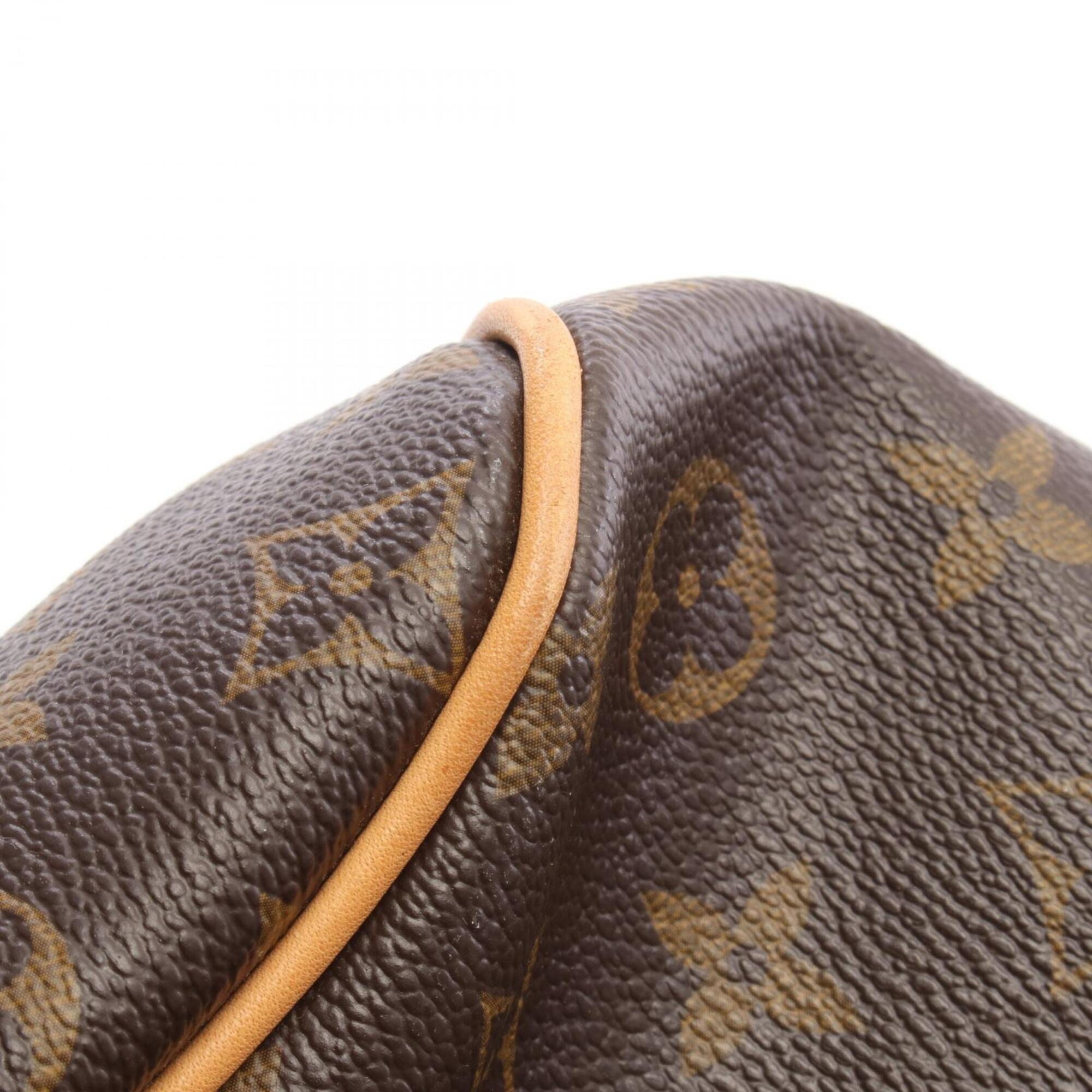 Louis Vuitton Brown Monogram Monogram Leather Handbag Shoulder Bag (Pre-Owned)