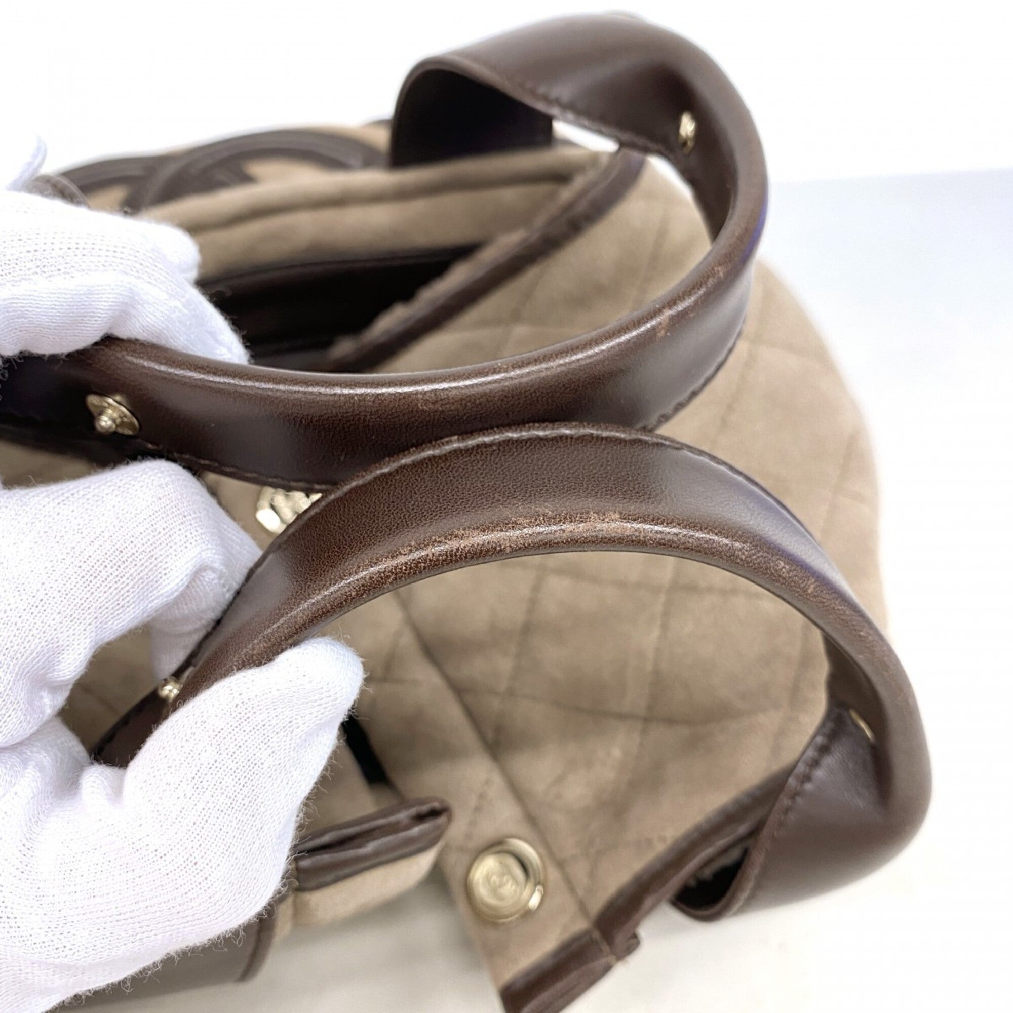 Chanel Brown Handbag (Pre-Owned)