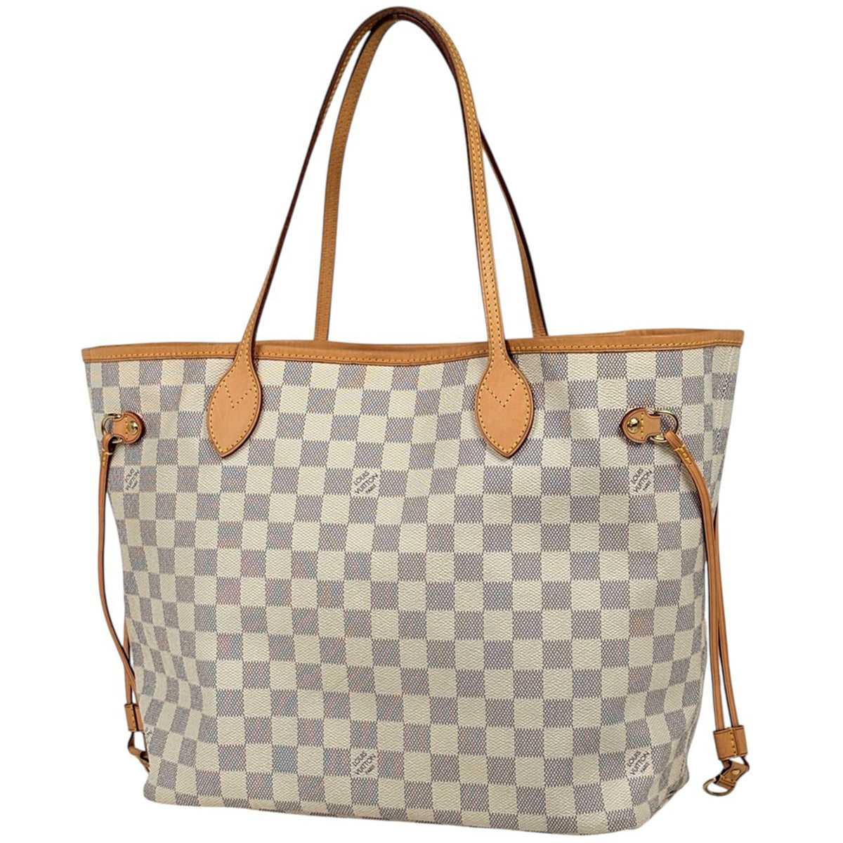 Louis Vuitton White Damier Azur Tote Bag (Pre-Owned)