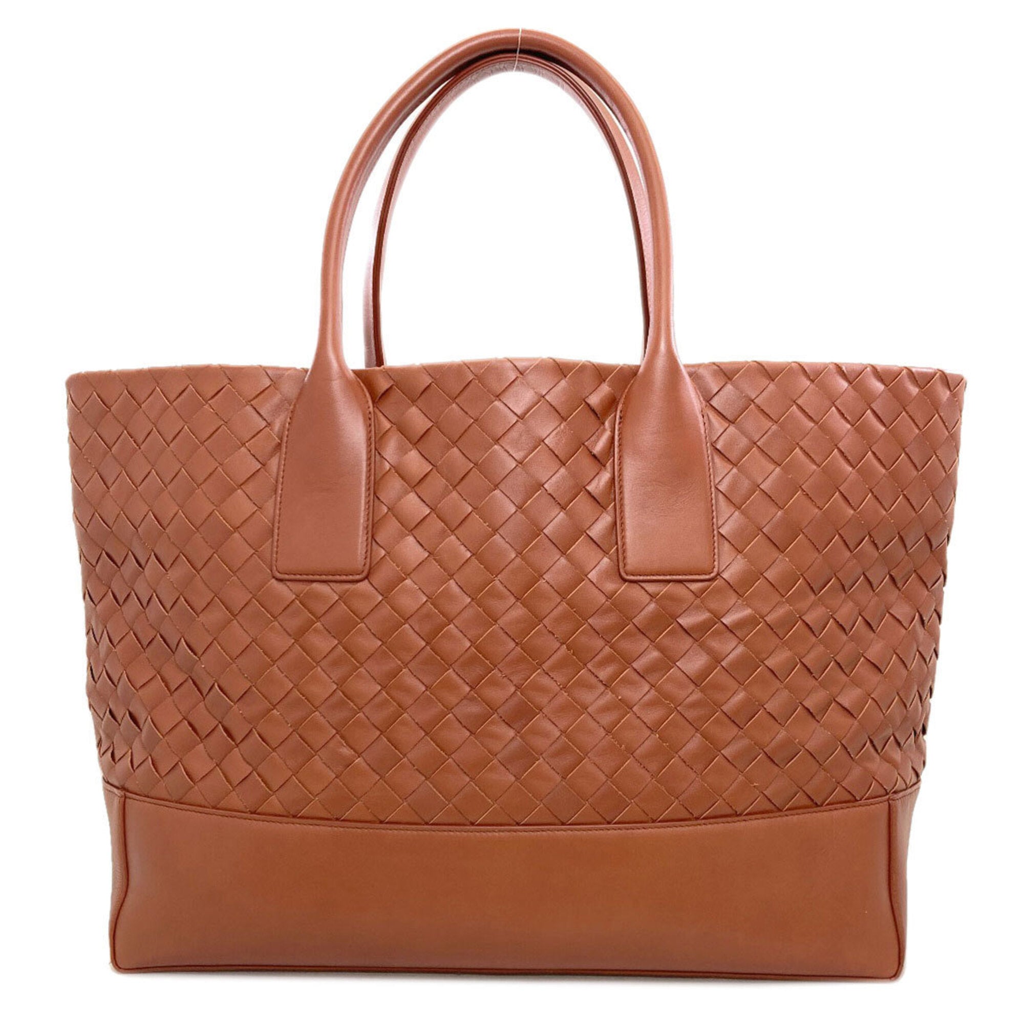 Bottega Veneta Brown Leather Tote Bag (Pre-Owned)