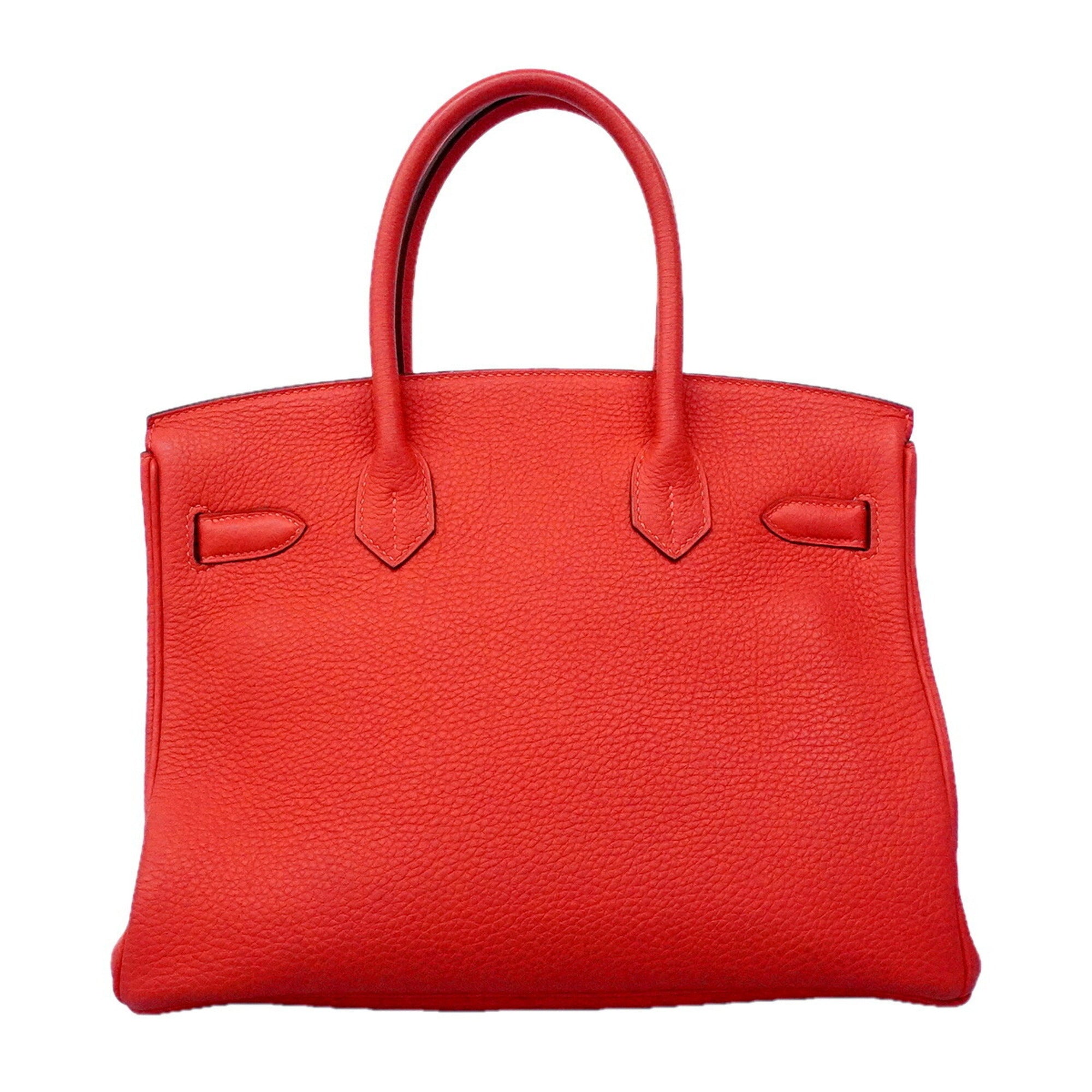 Hermes Bougainvillier Togo Leather Handbag (Pre-Owned)