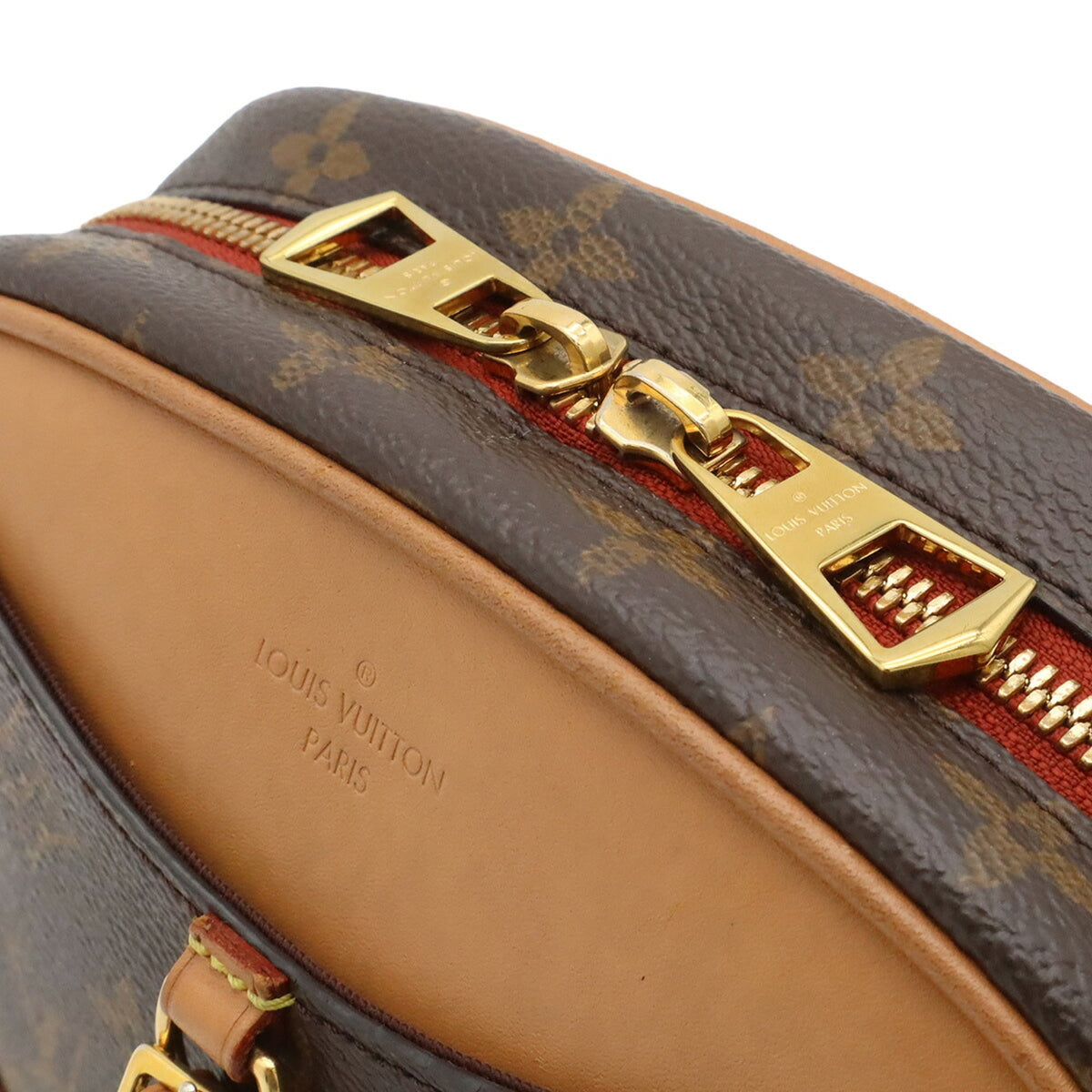 Louis Vuitton Brown Monogram Monogram Clutch Bag Pochette Shoulder Bag (Pre-Owned)