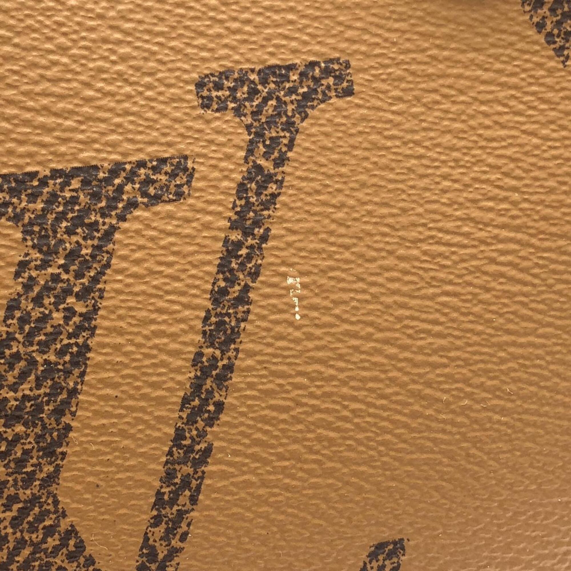 Louis Vuitton Marron Coated Canvas Handbag (Pre-Owned)