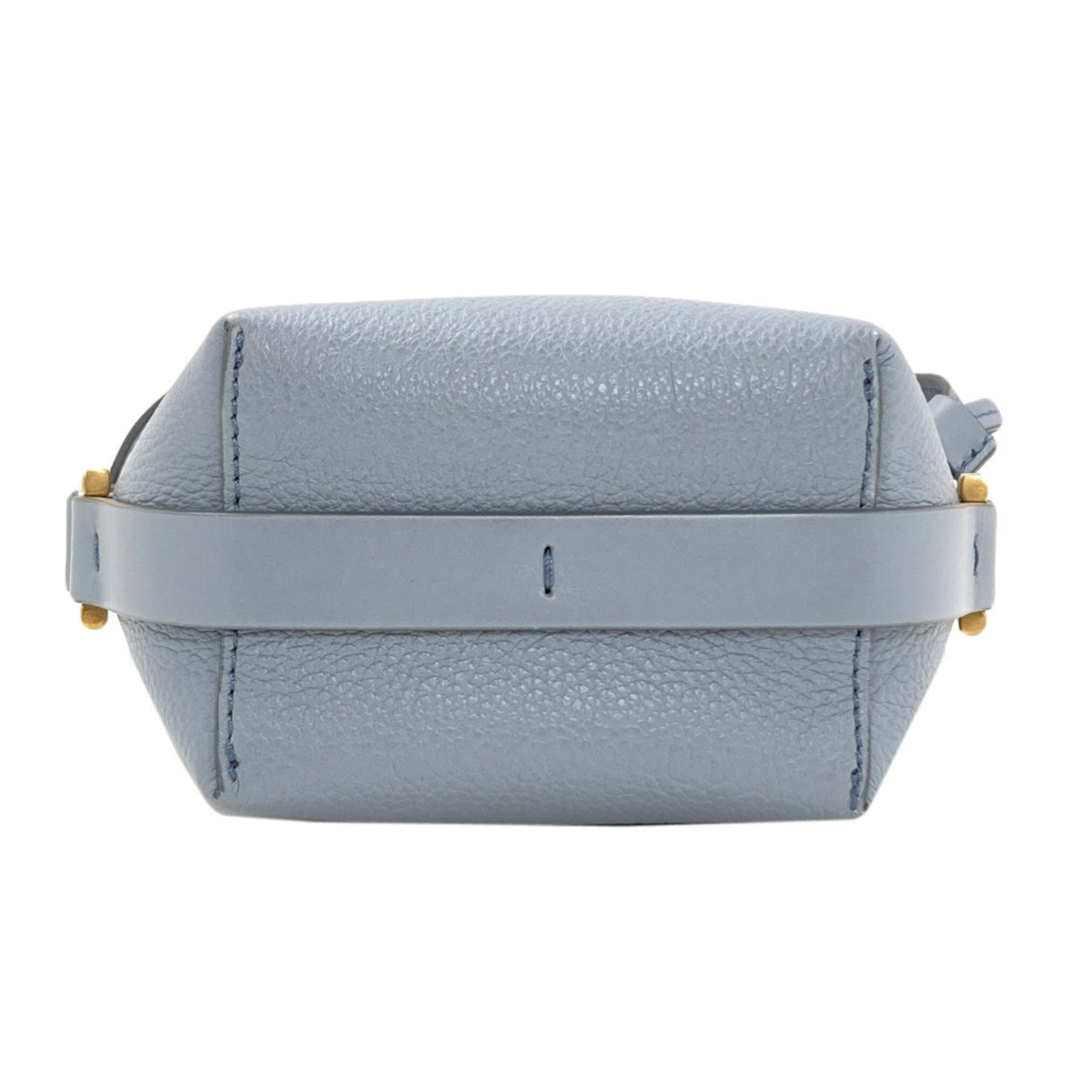 Chloé Light Blue Leather Shoulder Bag (Pre-Owned)