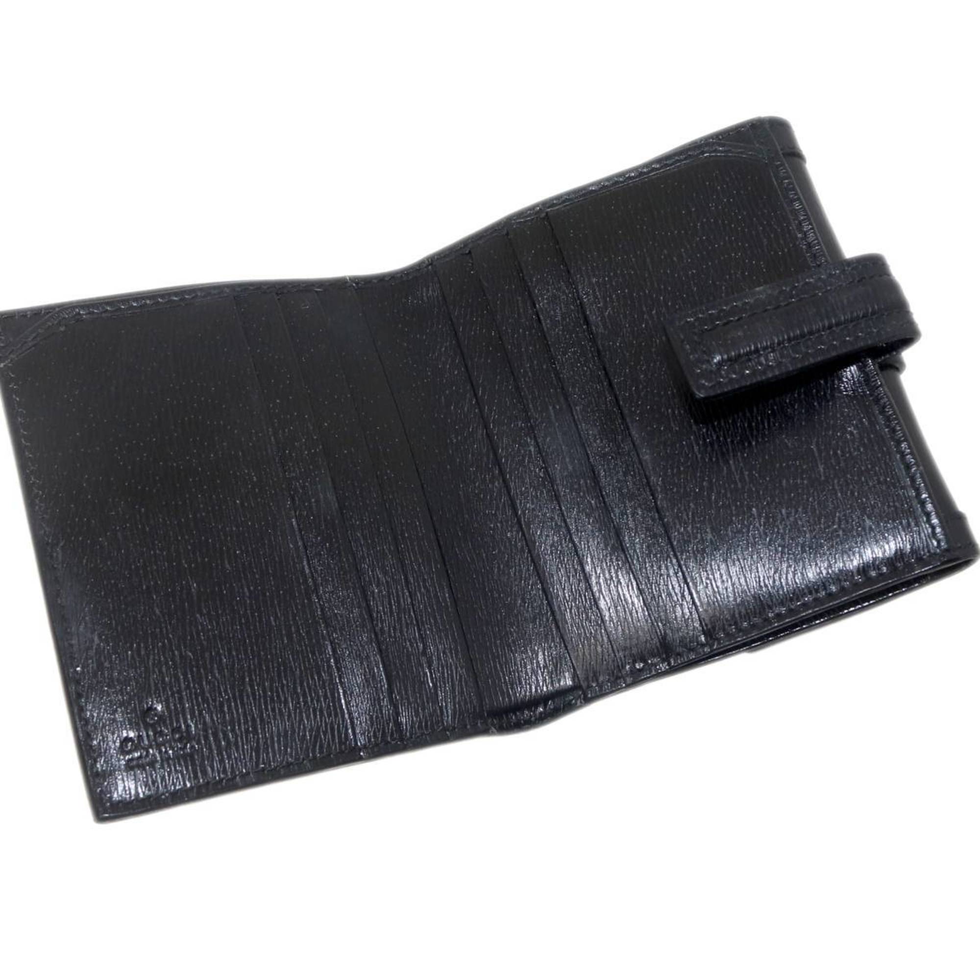 Gucci Black Wallet (Tri-Fold) (Pre-Owned)