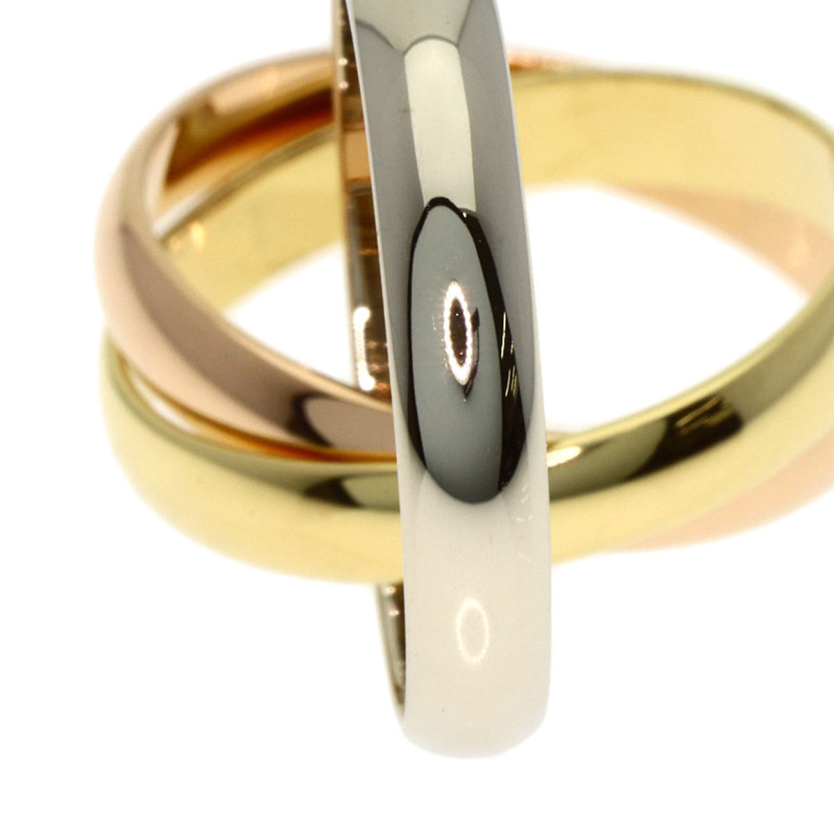 Cartier Yellow Gold (18K) Pink Gold (18K) White Gold (18K) Band Ring (Pre-Owned)