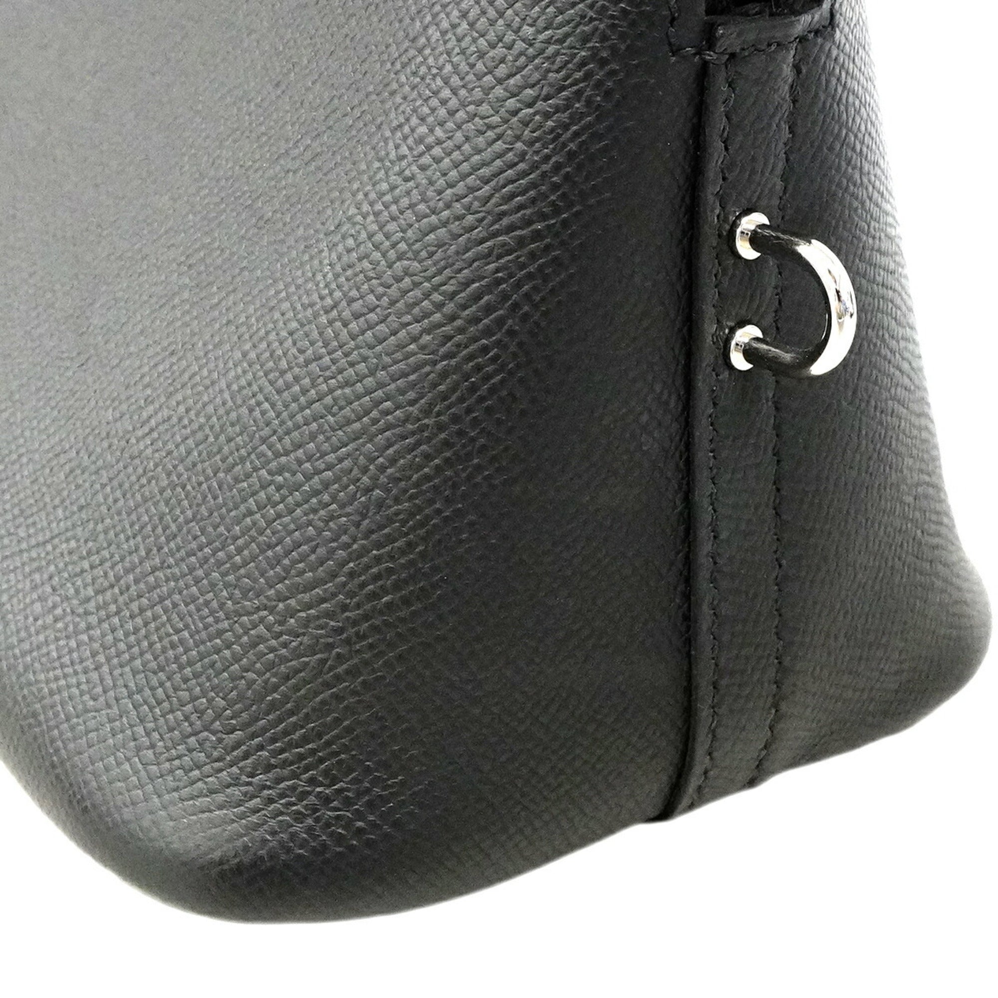 Hermes Black Epsom Leather Handbag (Pre-Owned)