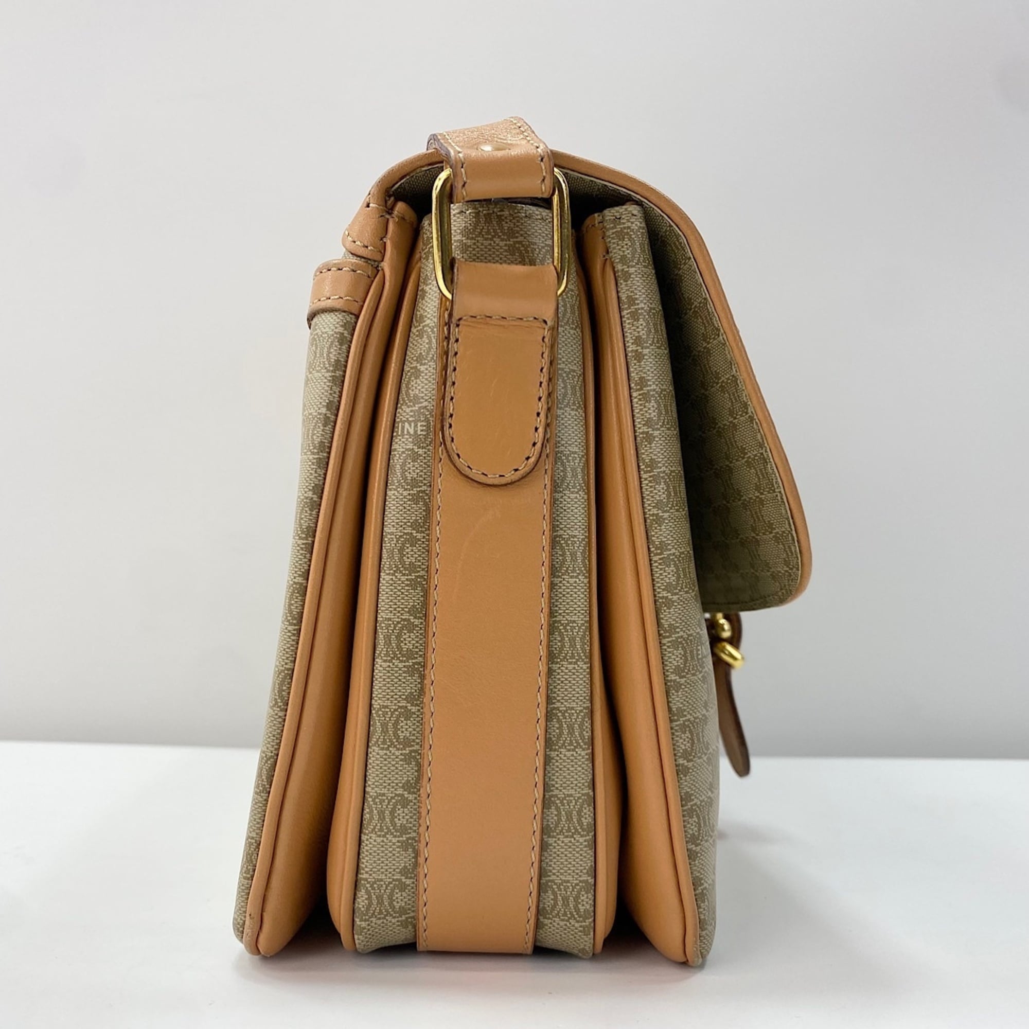 Celine Beige Clear Shoulder Bag (Pre-Owned)