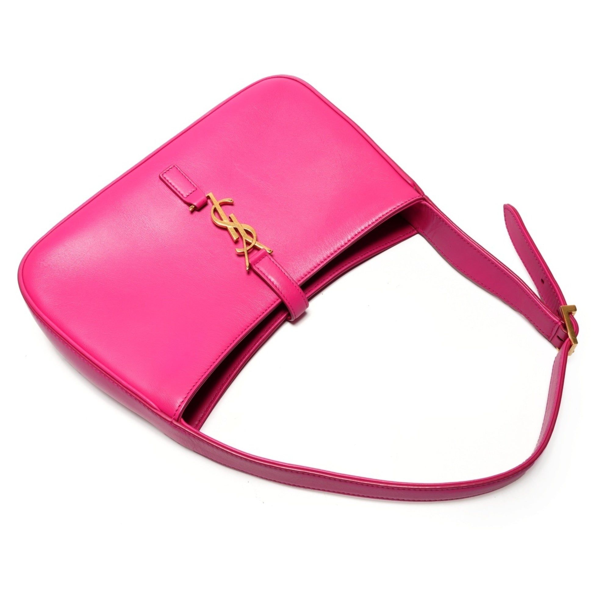 Yves Saint Laurent Pink Leather Shoulder Bag (Pre-Owned)