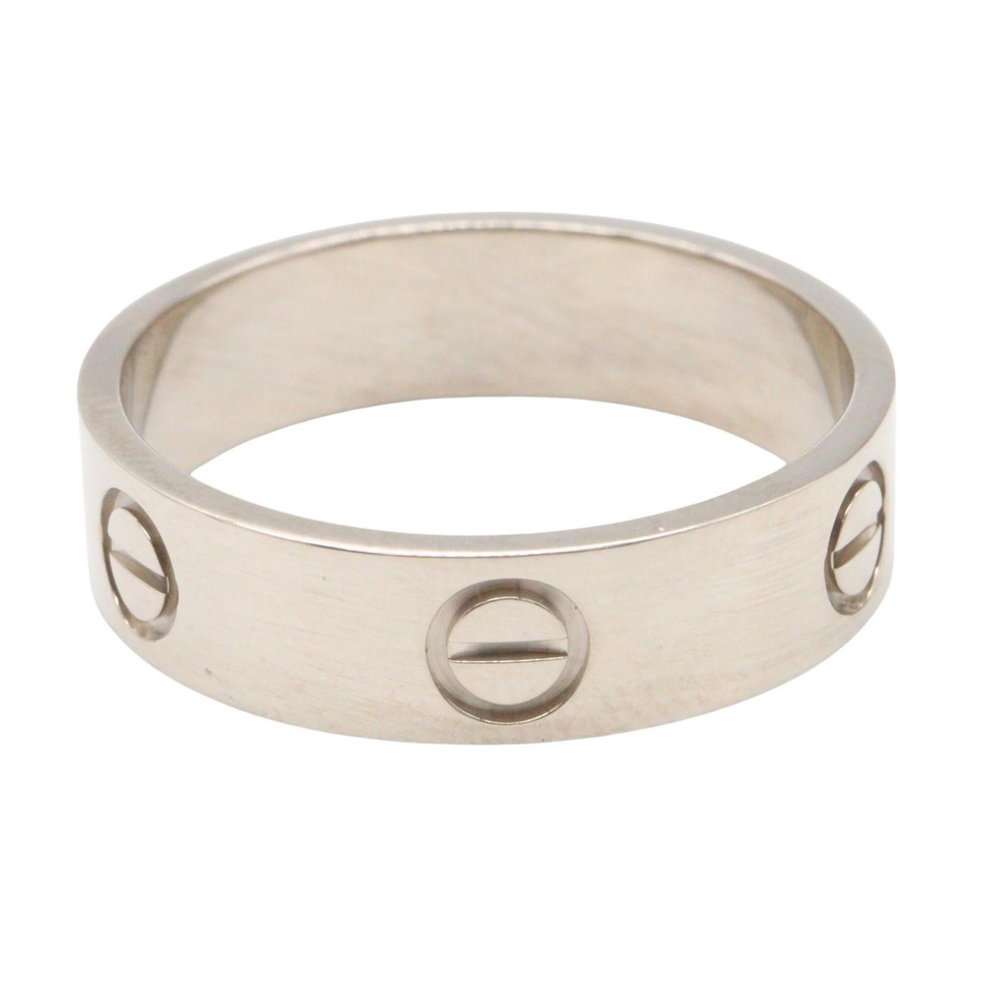 Cartier Silver White Gold (18K) Band Ring (Pre-Owned)