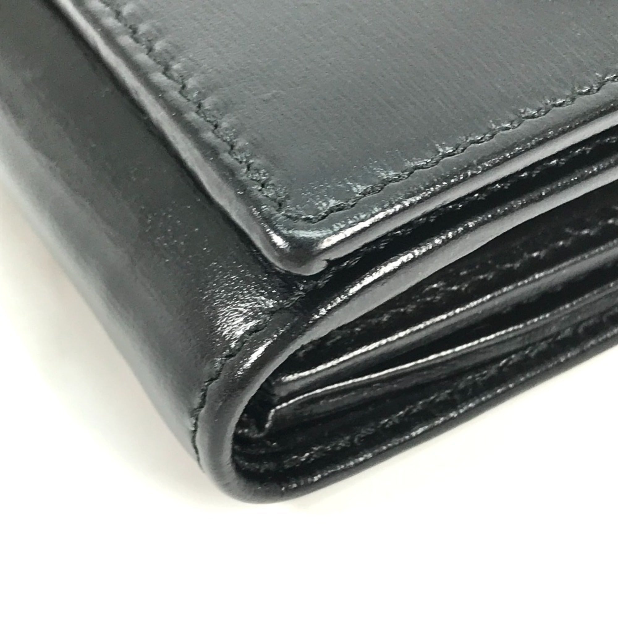 Gucci Black Leather Wallet (Bi-Fold) (Pre-Owned)