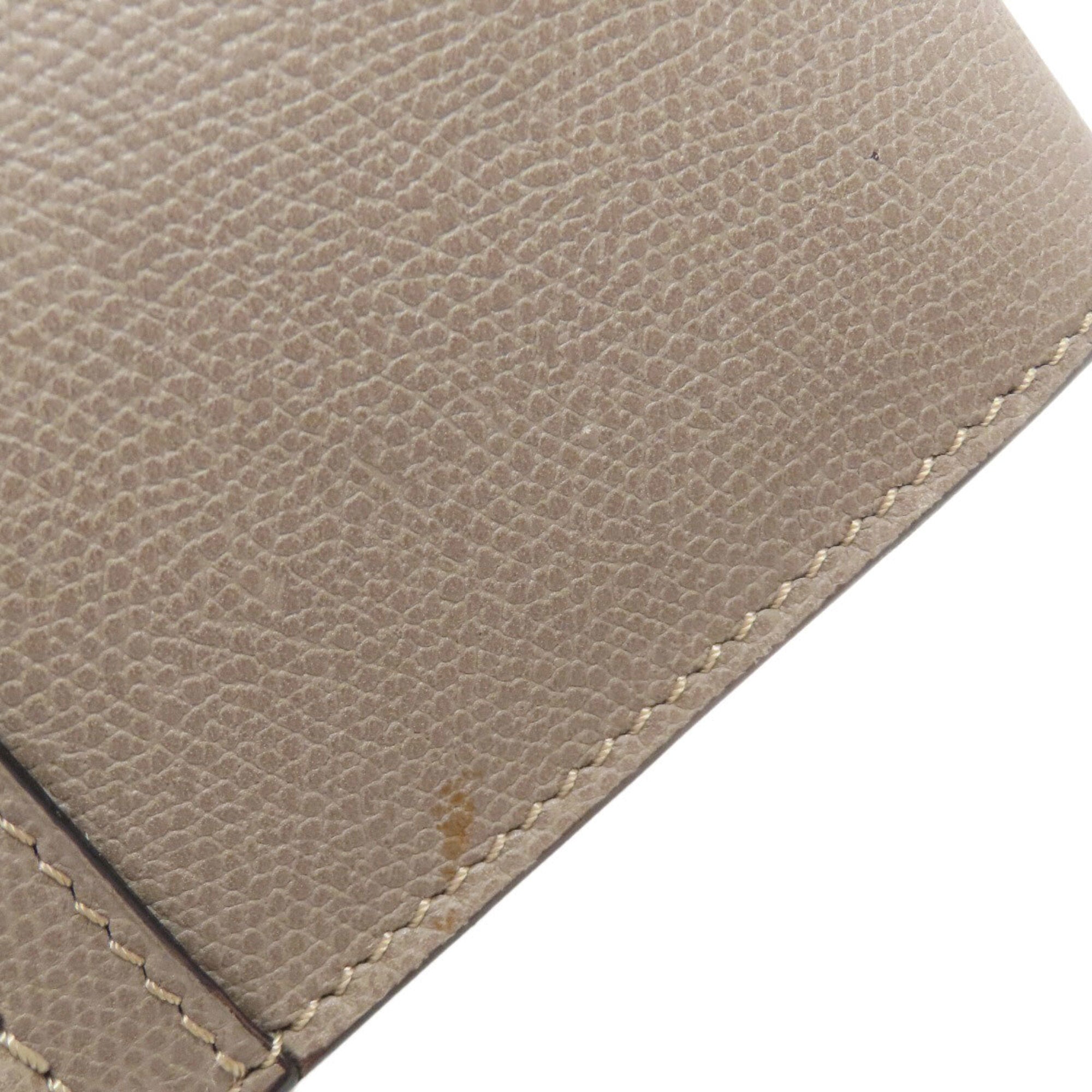 Valextra Beige Leather Handbag (Pre-Owned)