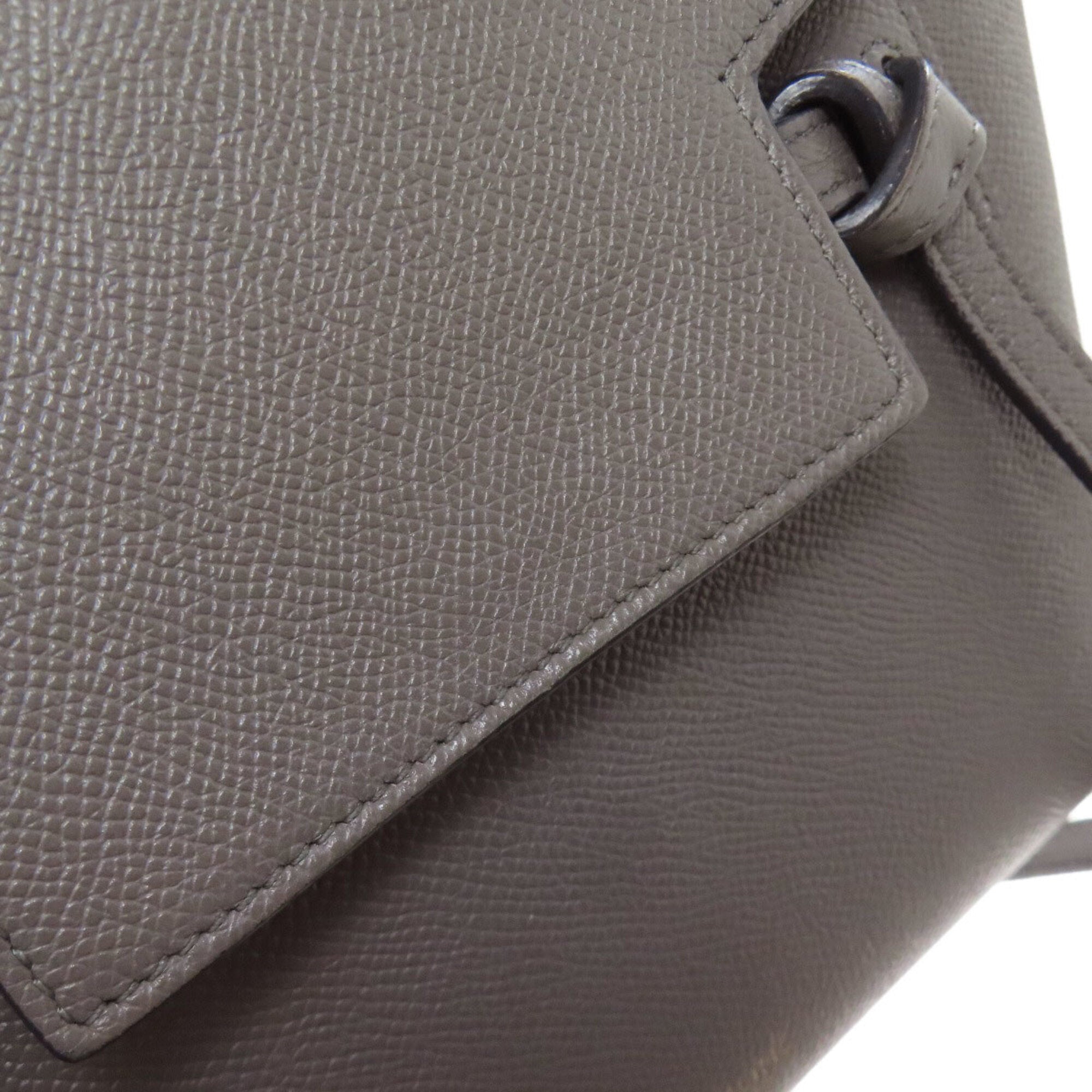 Celine Gray Leather Handbag (Pre-Owned)