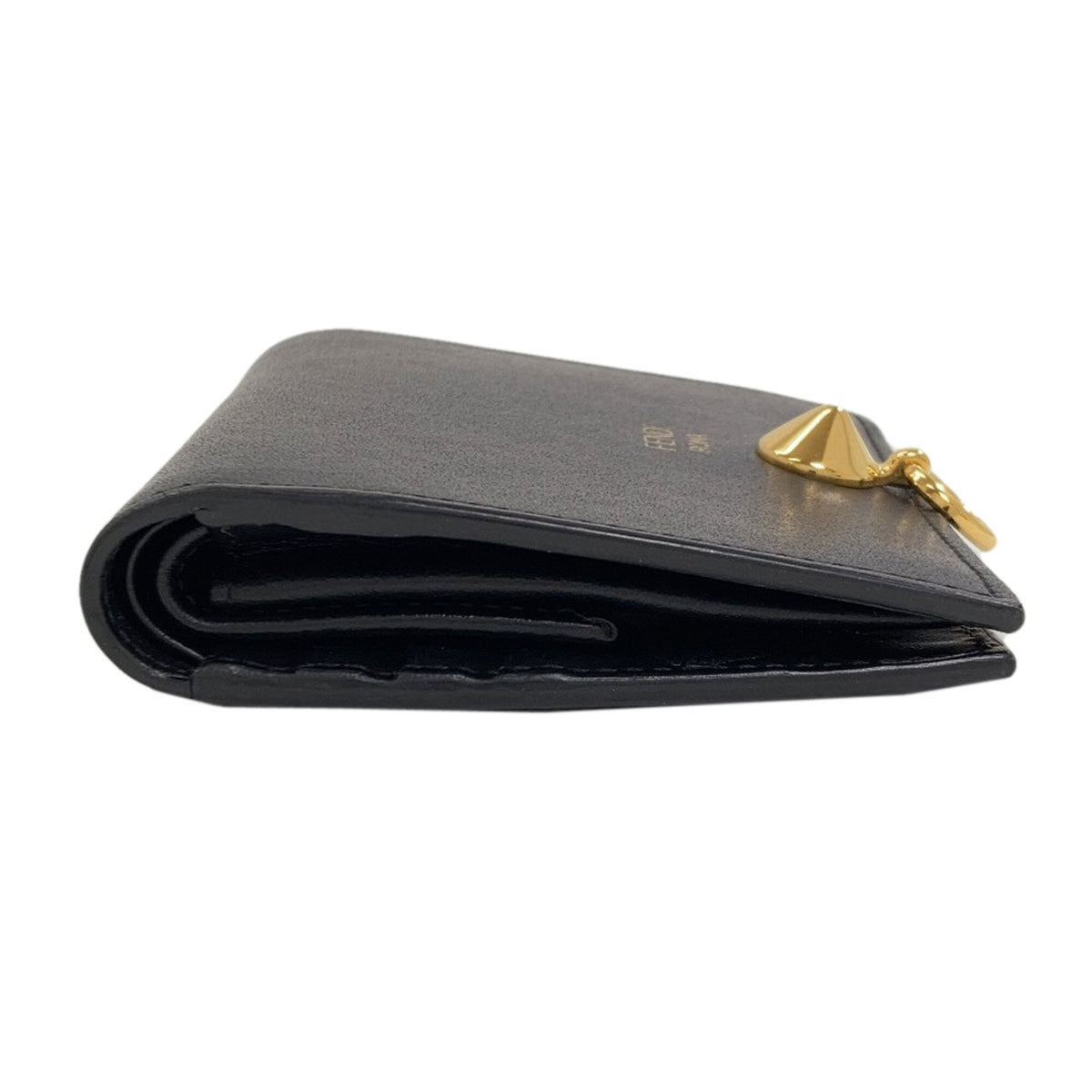 Fendi Black Leather Wallet (Bi-Fold) (Pre-Owned)