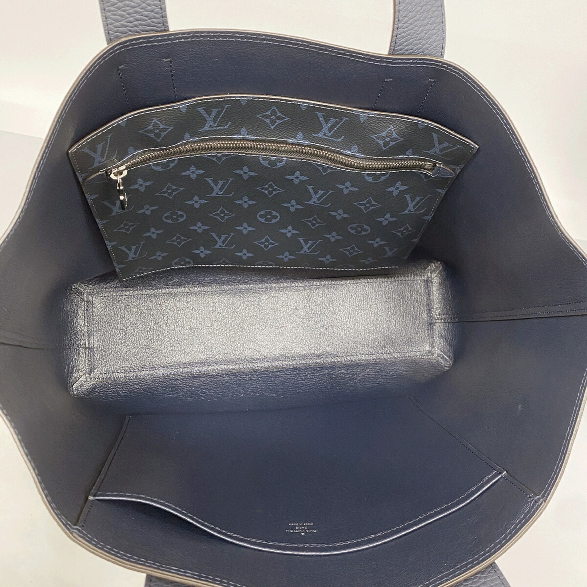 Louis Vuitton Navy Tote Bag (Pre-Owned)