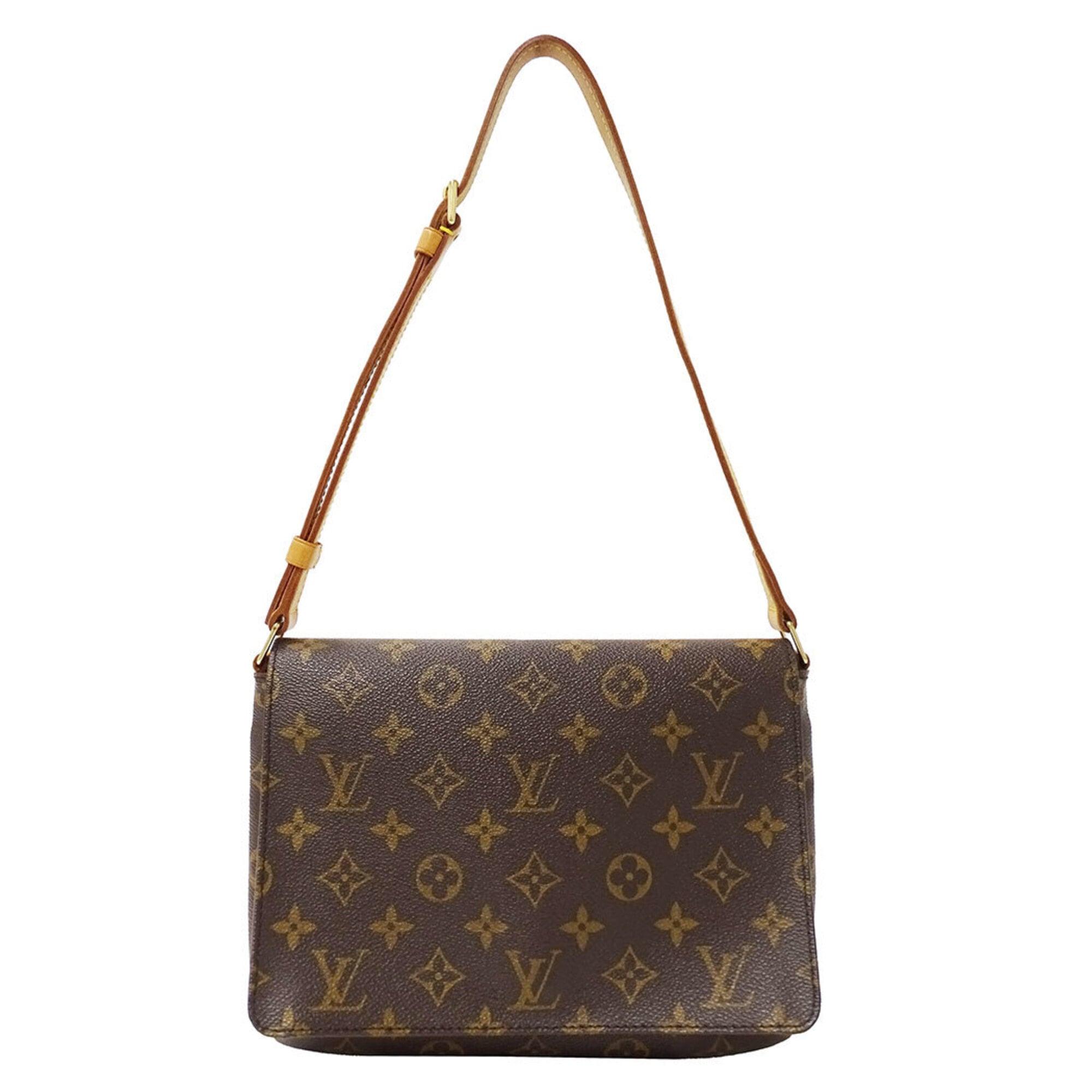 Louis Vuitton Brown Galle Monogram Monogram Handbag Shoulder Bag (Pre-Owned)