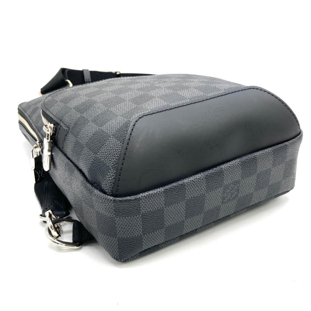 Louis Vuitton Black Damier Graphite Sling Bag (Pre-Owned)
