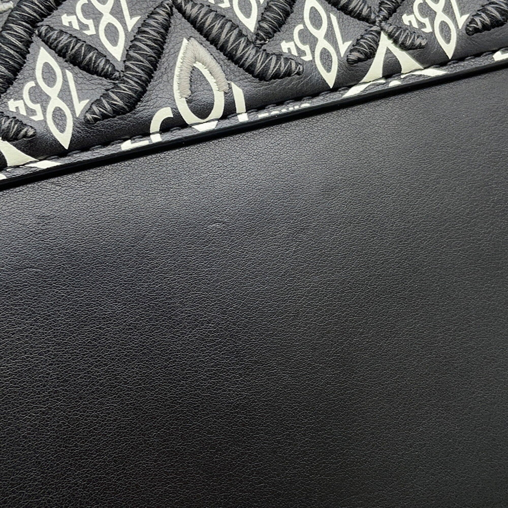Louis Vuitton Noir Monogram Jacquard Handbag (Pre-Owned)