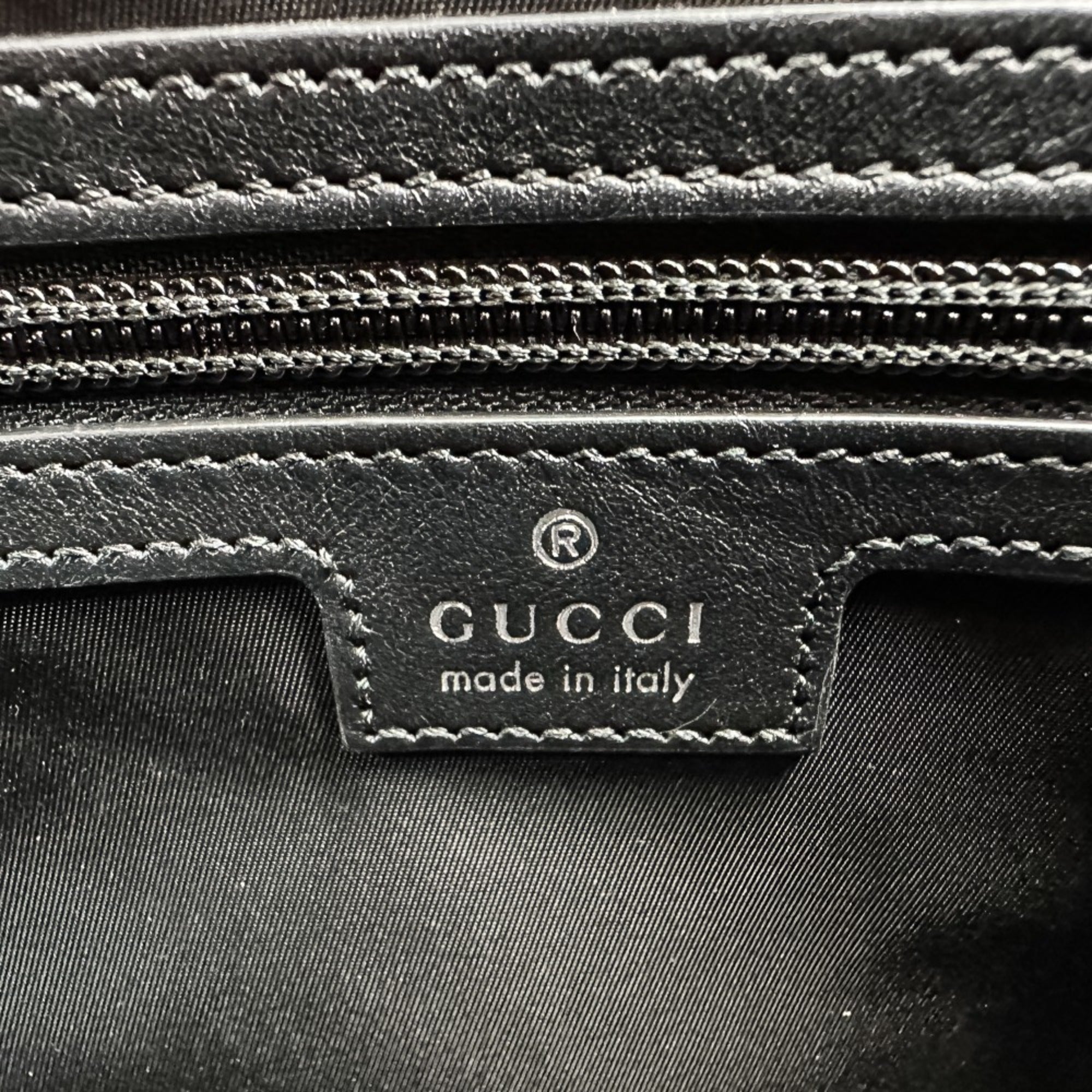 Gucci Black Nylon Boston Bag (Pre-Owned)