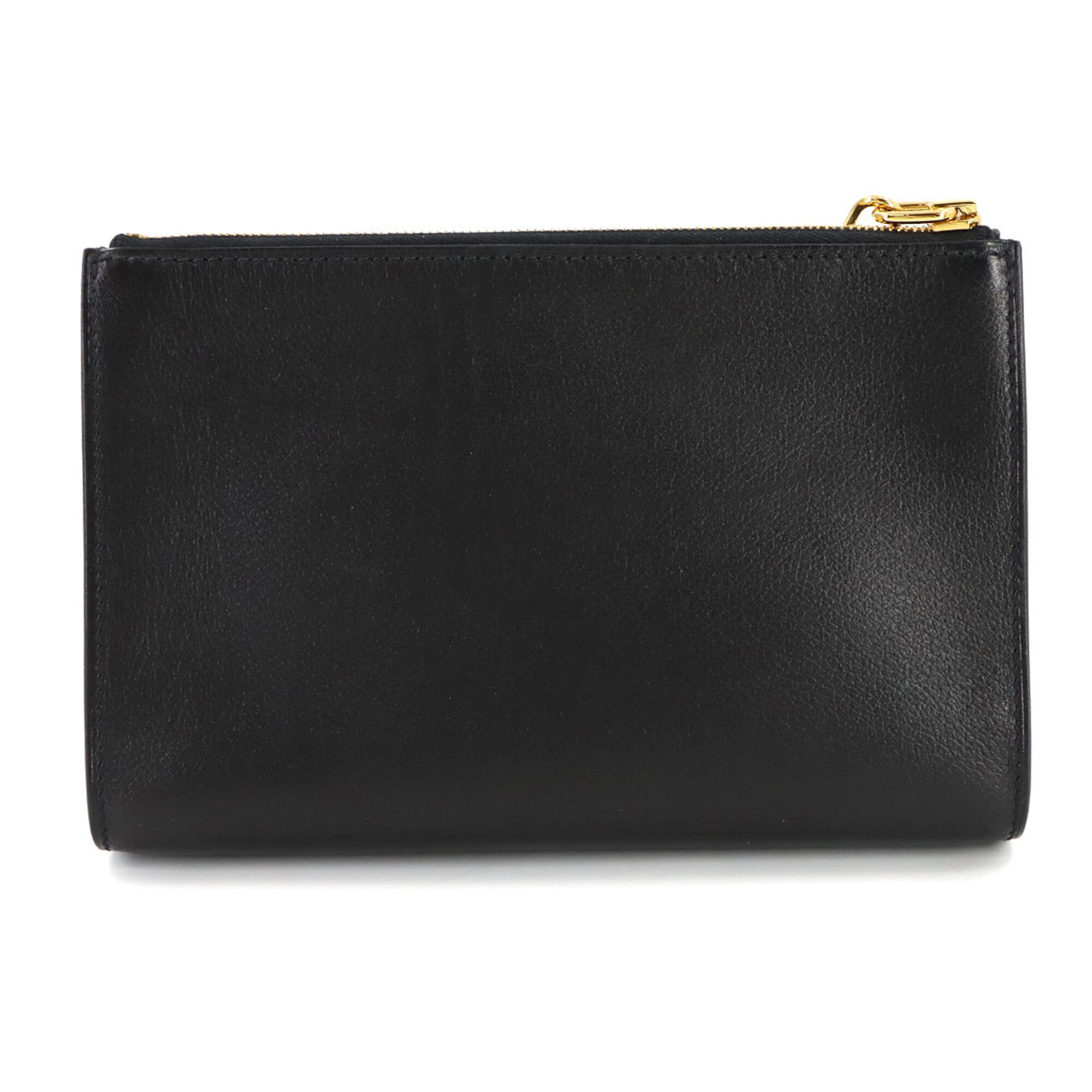 Hermes Black Evercalf Leather Pouch (Pre-Owned)