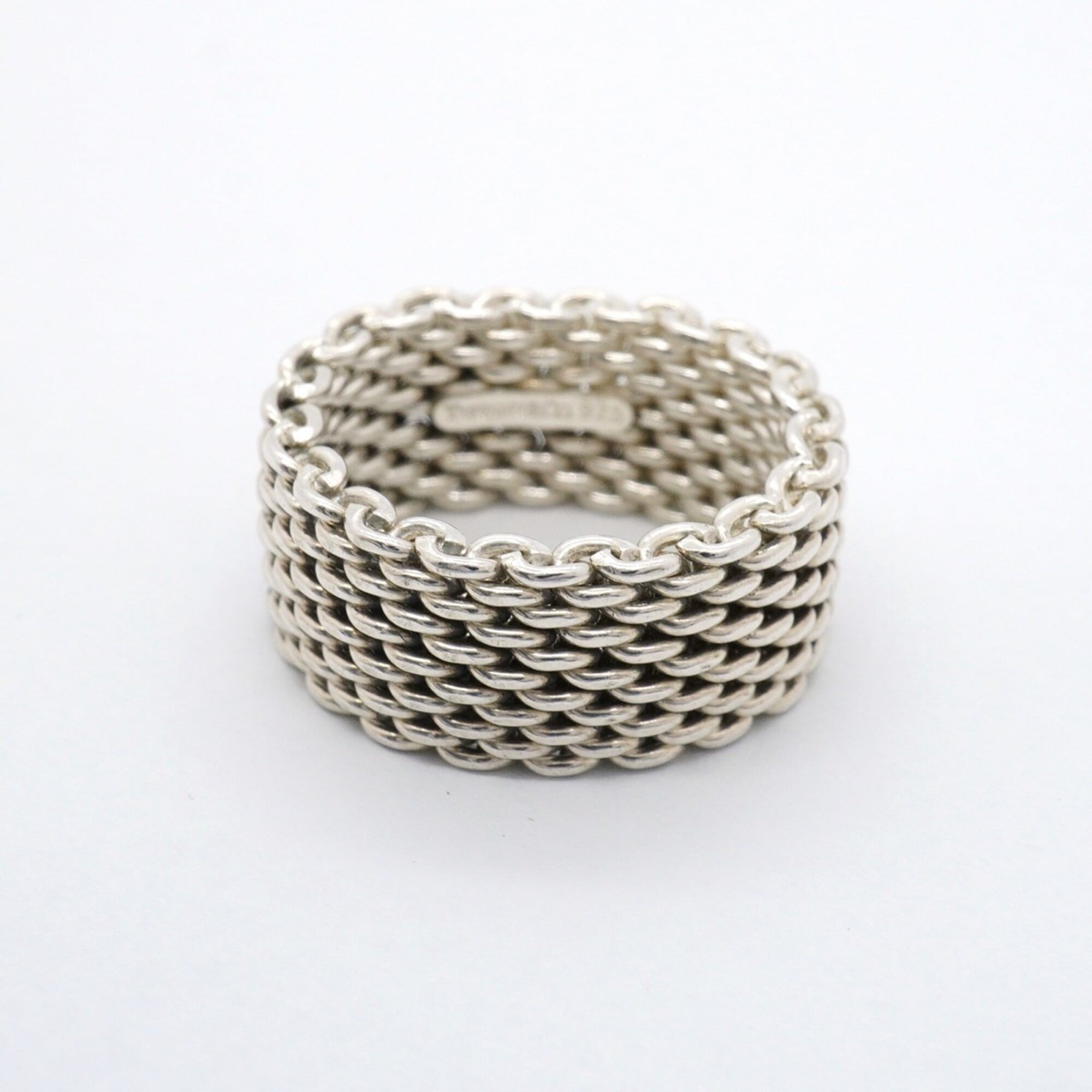 Tiffany Silver 925 Band Ring (Pre-Owned)