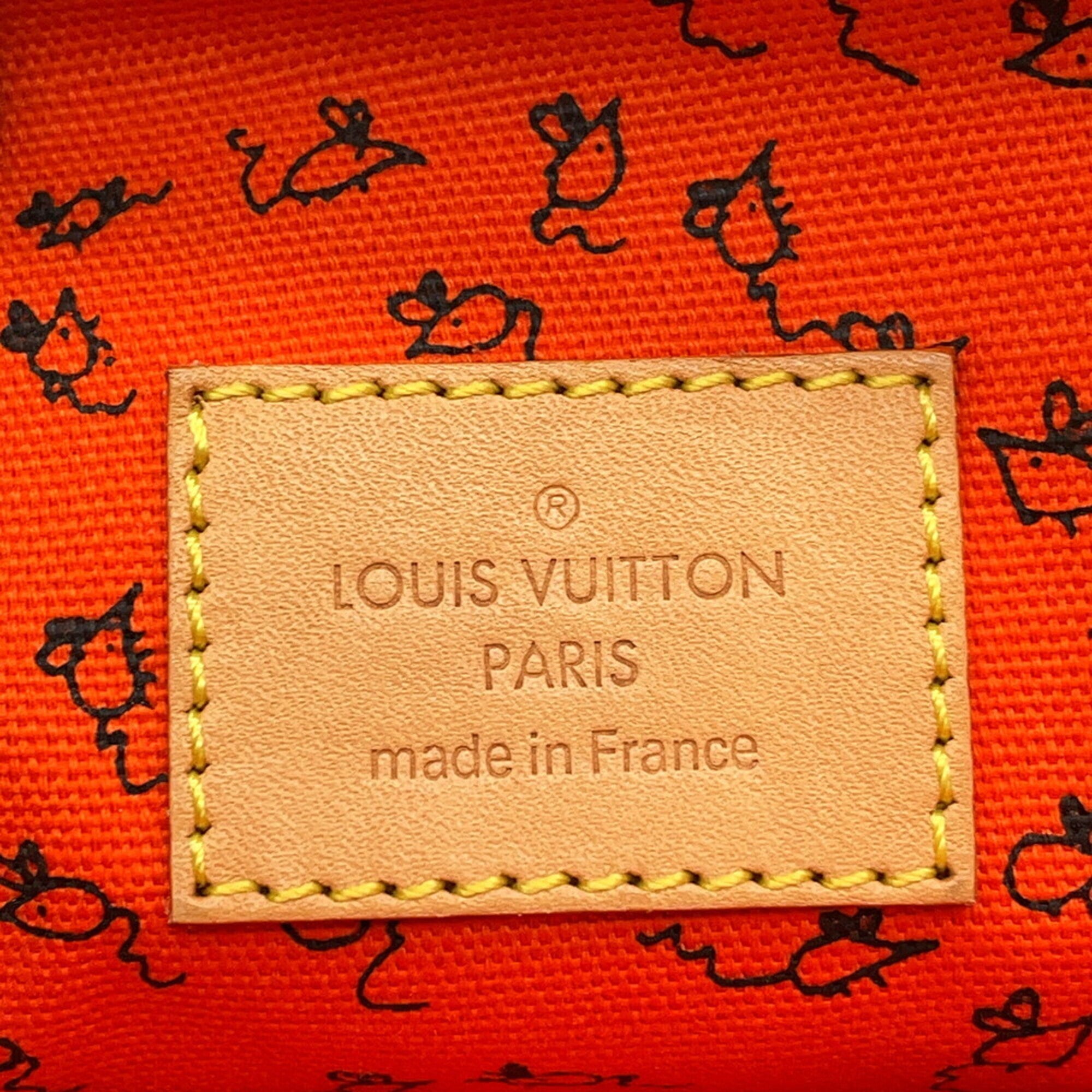 Louis Vuitton Monogram Brown Orange Monogram Handbag Shoulder Bag (Pre-Owned)