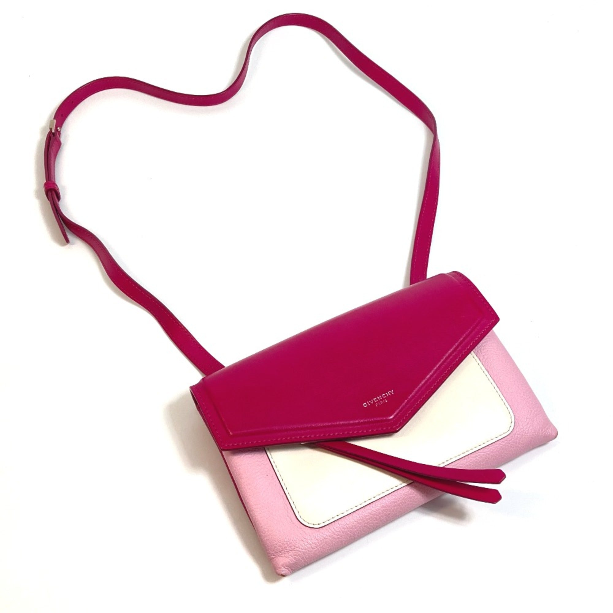 Givenchy Pink Leather Shoulder Bag (Pre-Owned)