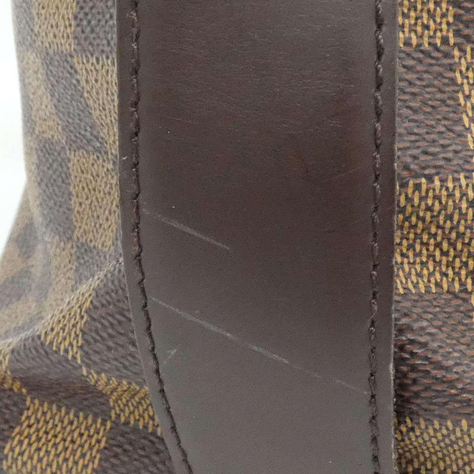 Louis Vuitton Ebene Coated Canvas Shoulder Bag (Pre-Owned)