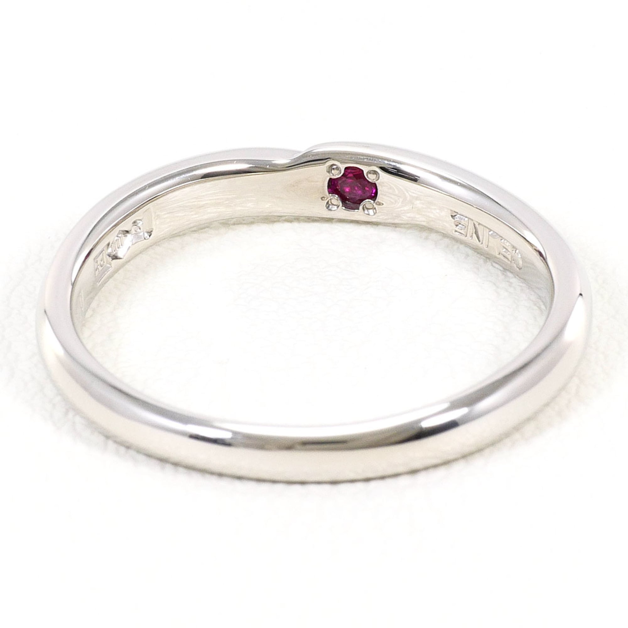 Celine Platinum 1000 Band Ring (Pre-Owned)