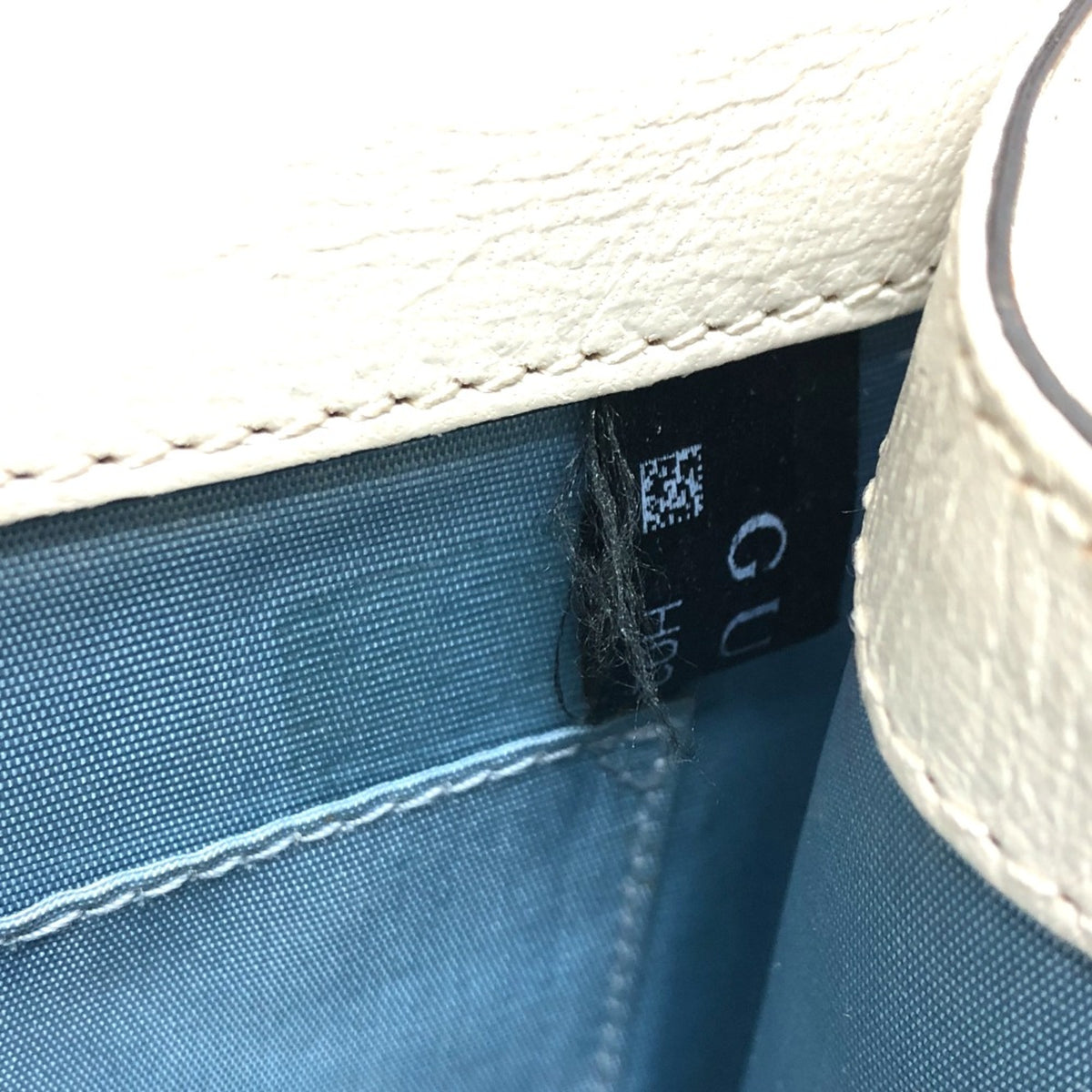 Gucci White Leather Shoulder Bag (Pre-Owned)