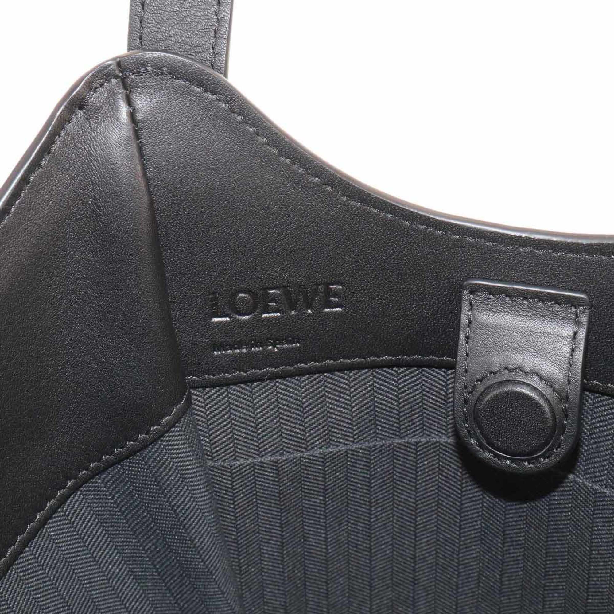 Loewe Hammock Black Leather Handbag (Pre-Owned)