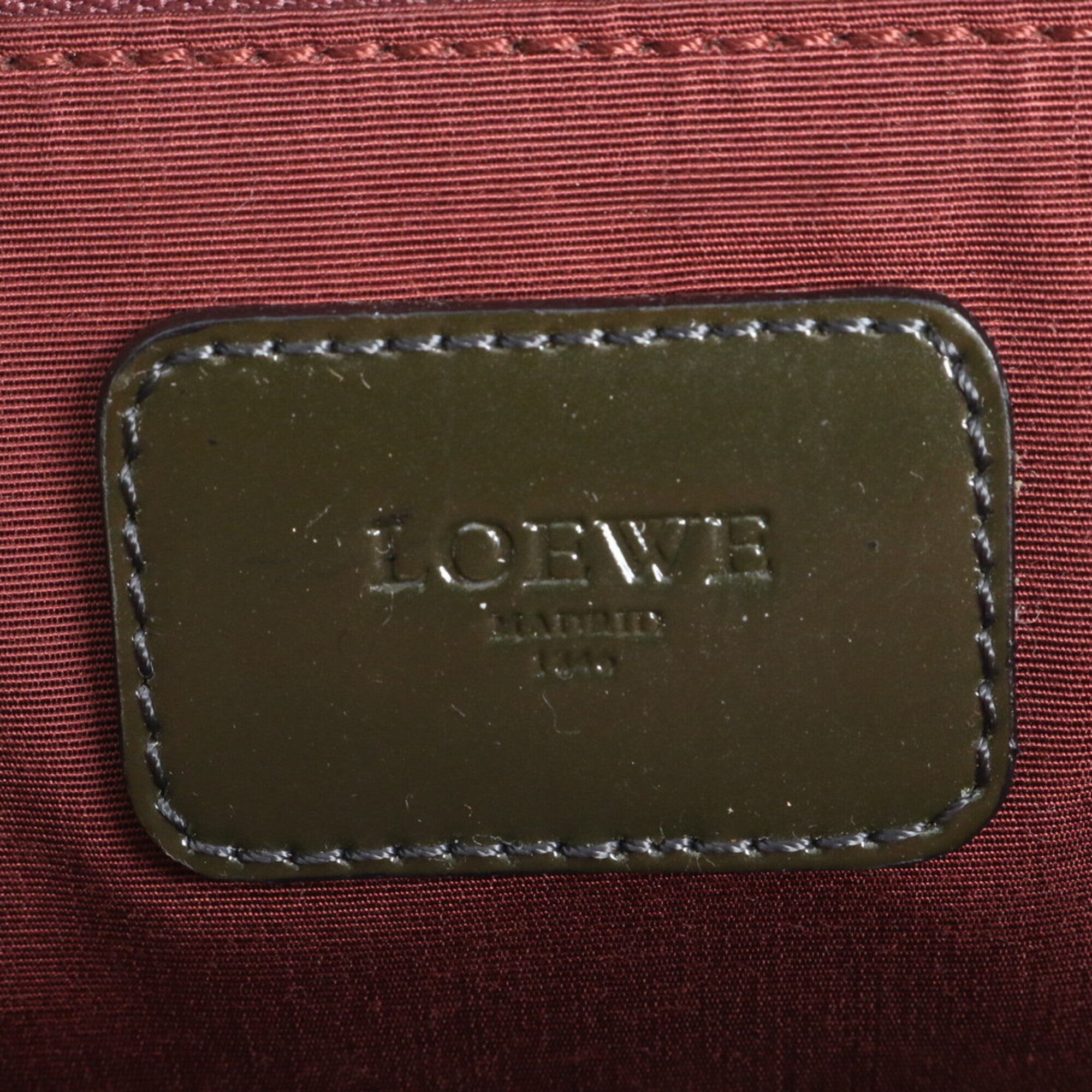 Loewe Brown Handbag Tote Bag (Pre-Owned)