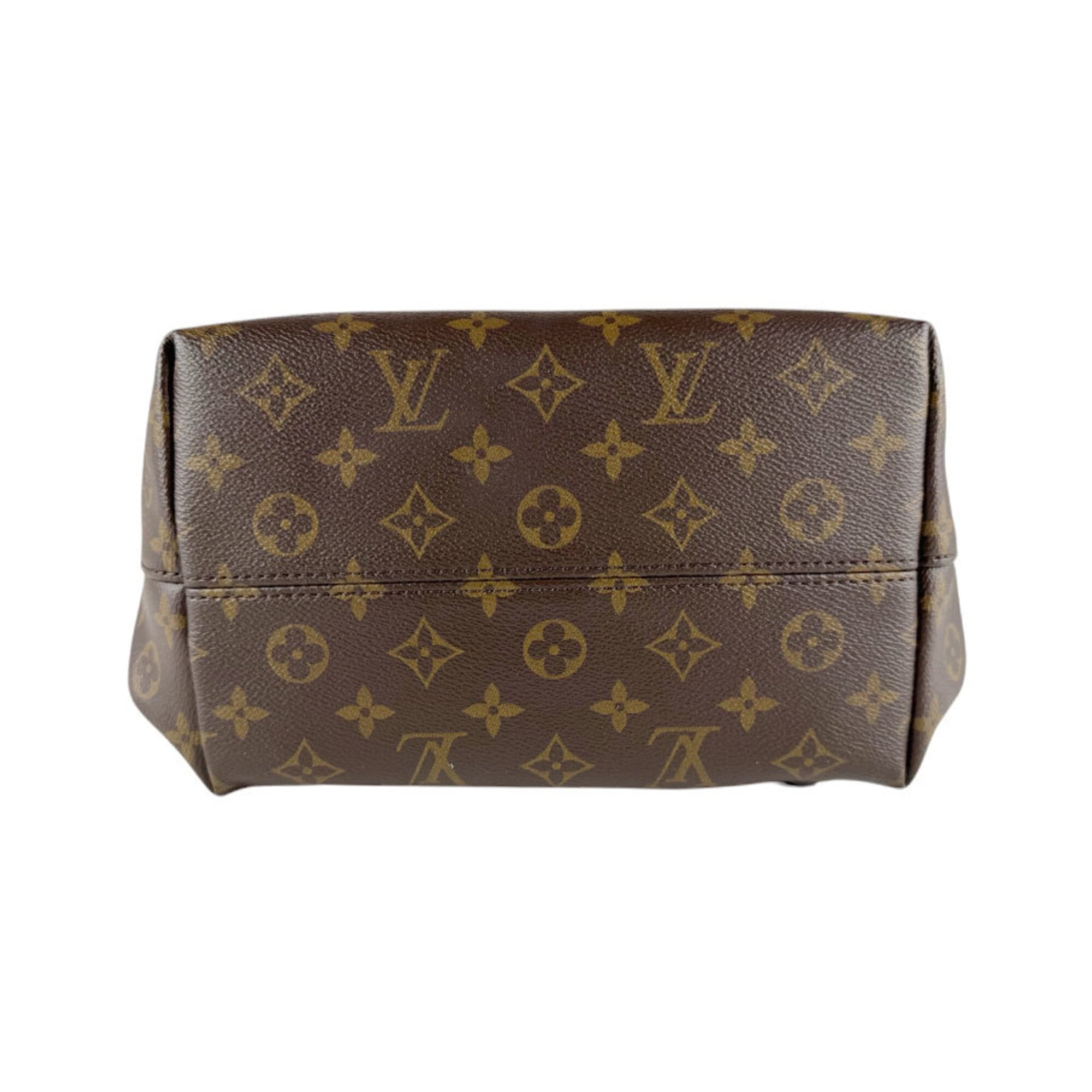 Louis Vuitton Black Brown Monogram Monogram Backpack (Pre-Owned)