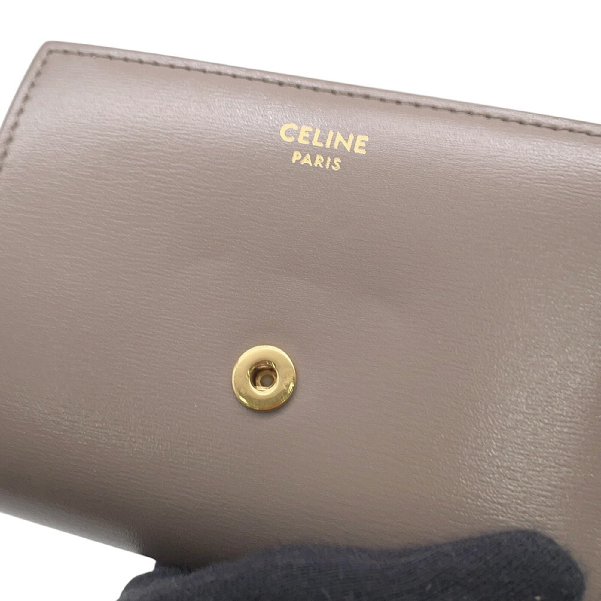 Celine Gray Wallet (Tri-Fold) (Pre-Owned)