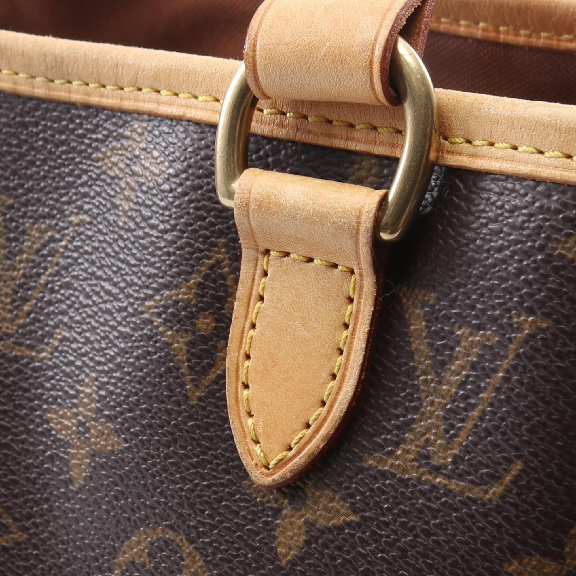Louis Vuitton Brown Coated Canvas Pvc Leather Monogram Handbag (Pre-Owned)