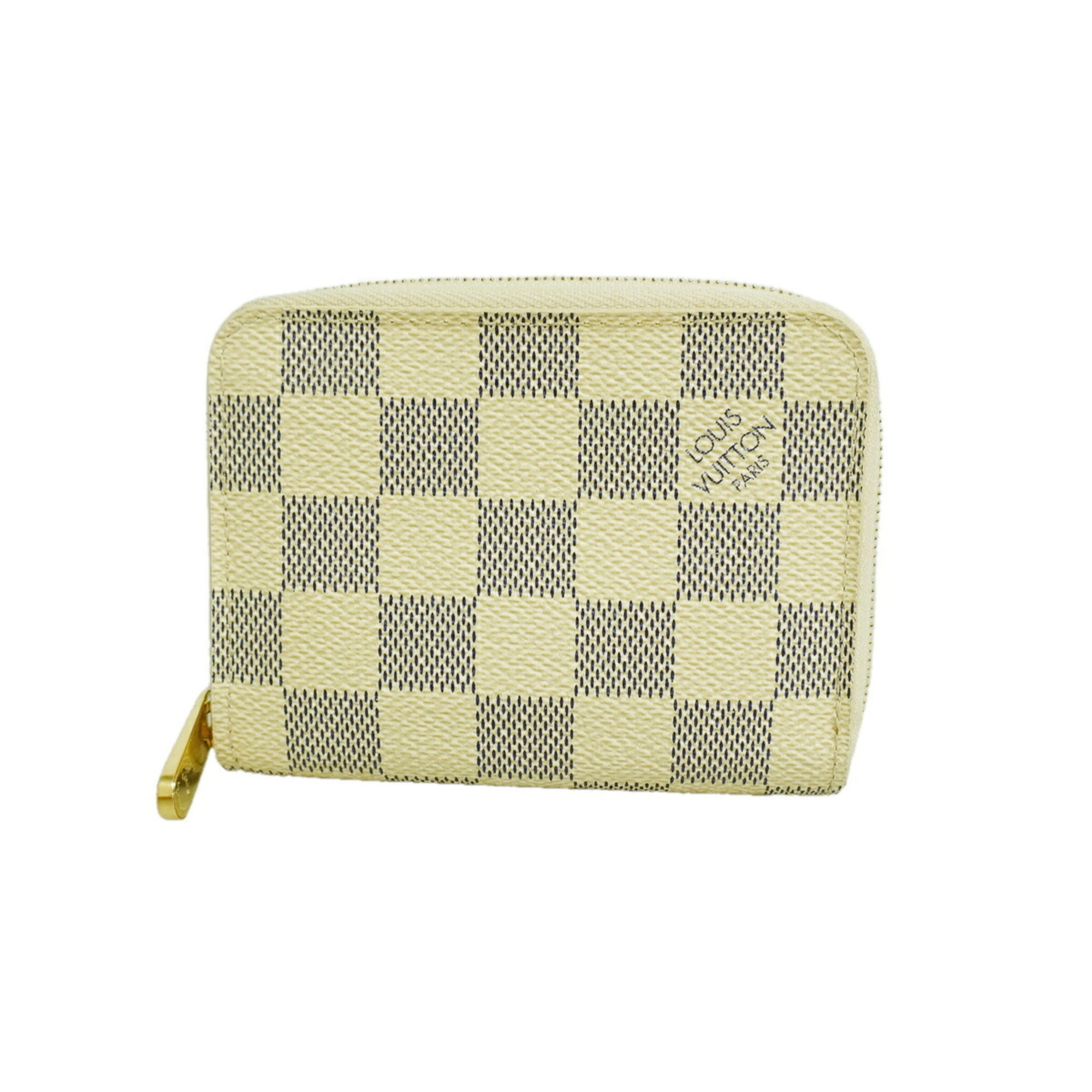 Louis Vuitton White Coin Purse/Coin Case (Pre-Owned)