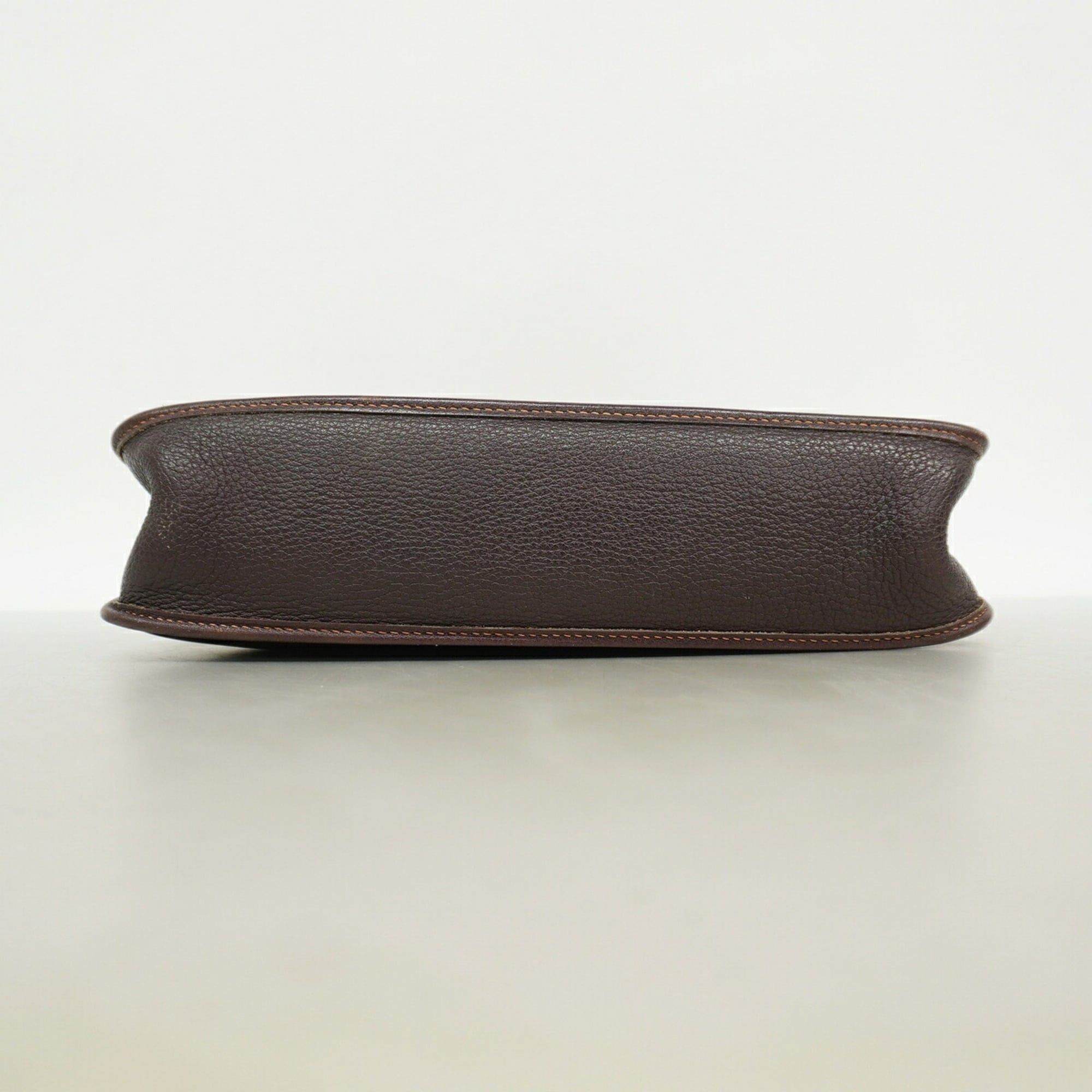 Hermes Dark Brown Amazonia Shoulder Bag (Pre-Owned)