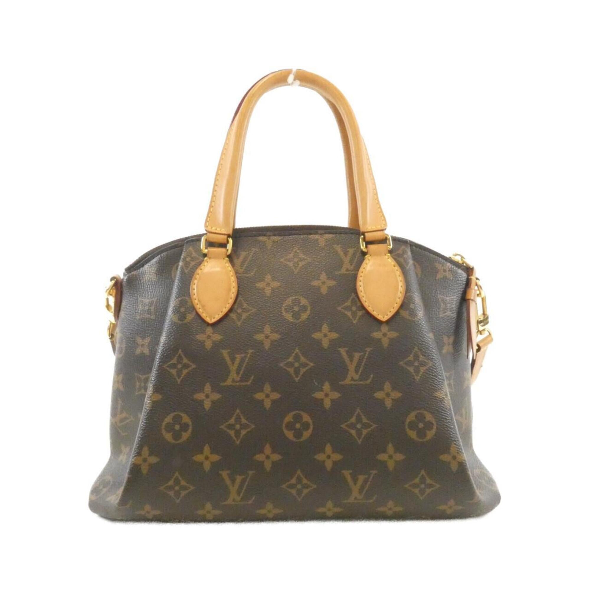 Louis Vuitton Marron Coated Canvas Handbag (Pre-Owned)