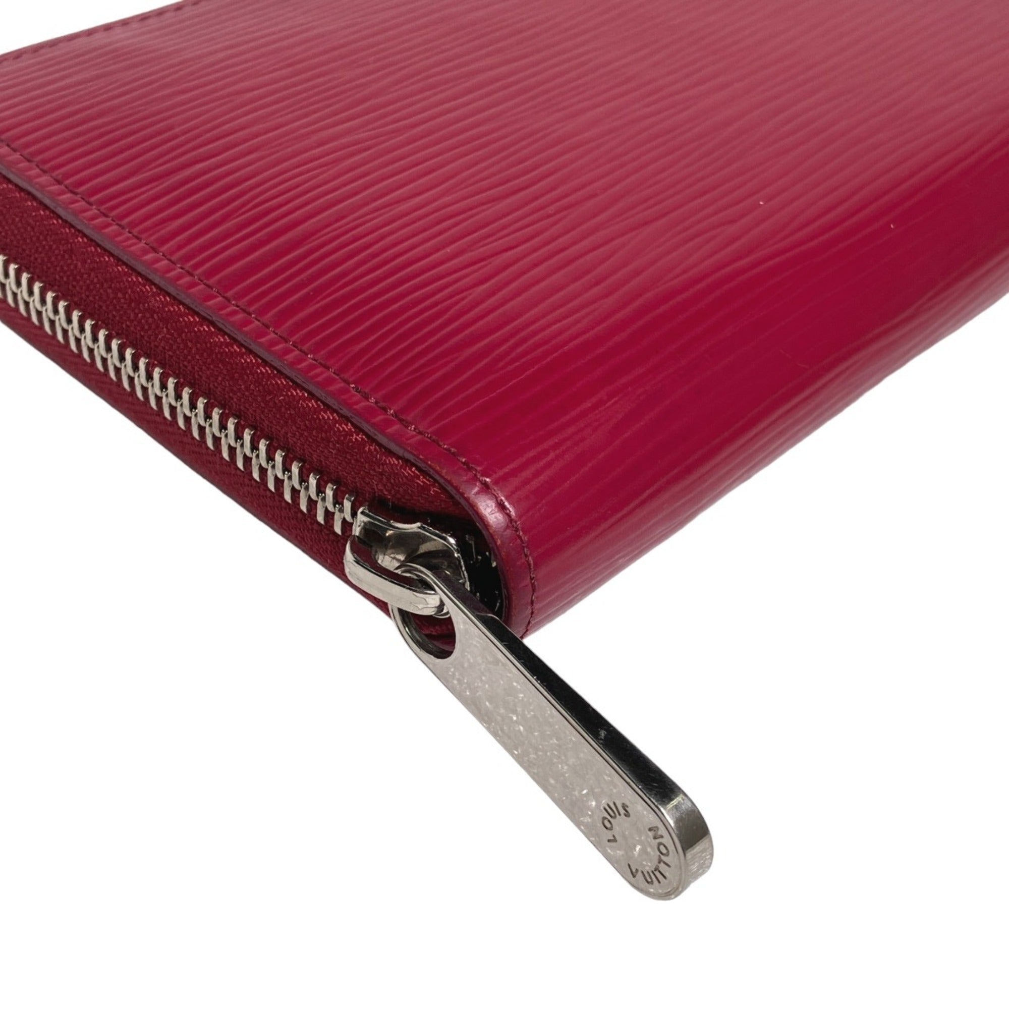 Louis Vuitton Fuchsia Epi Leather Long Wallet (Bi-Fold) (Pre-Owned)