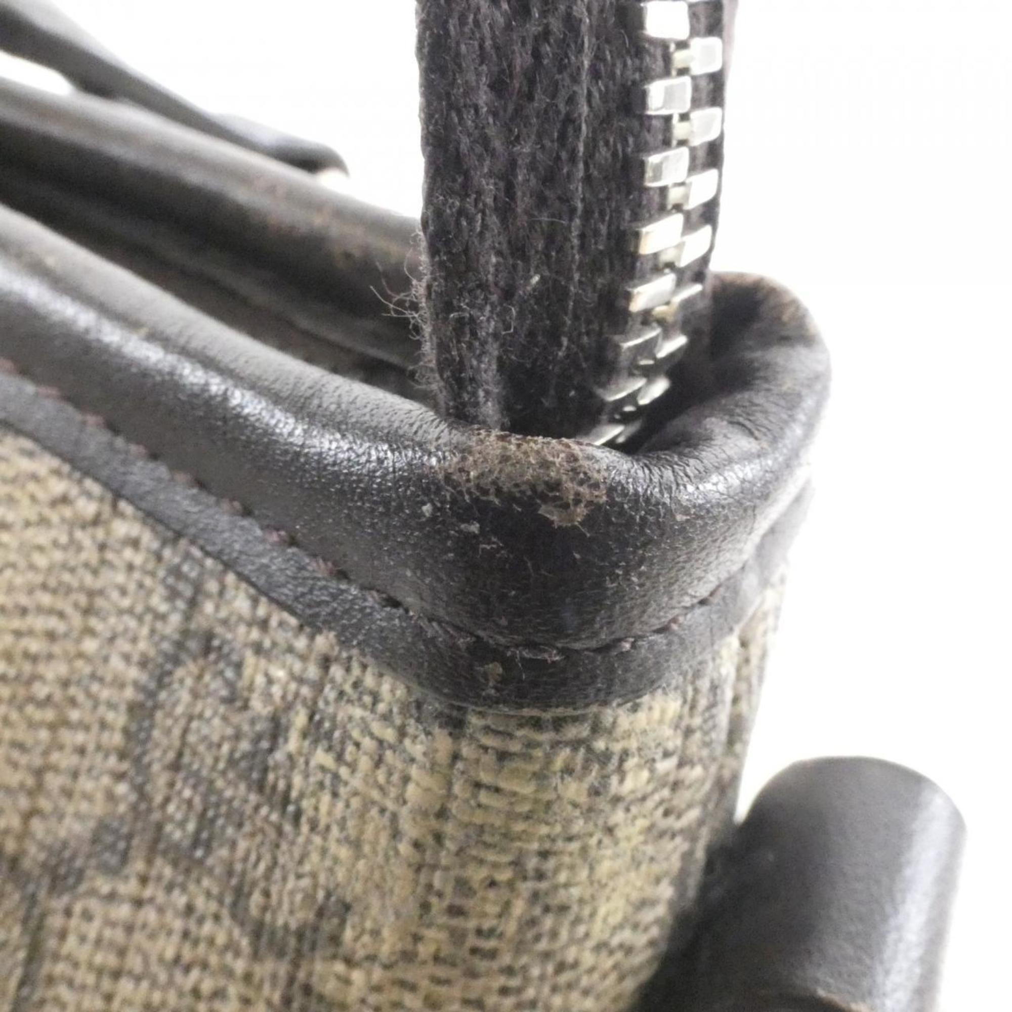 Gucci Beige Brown Gg Supreme Handbag (Pre-Owned)