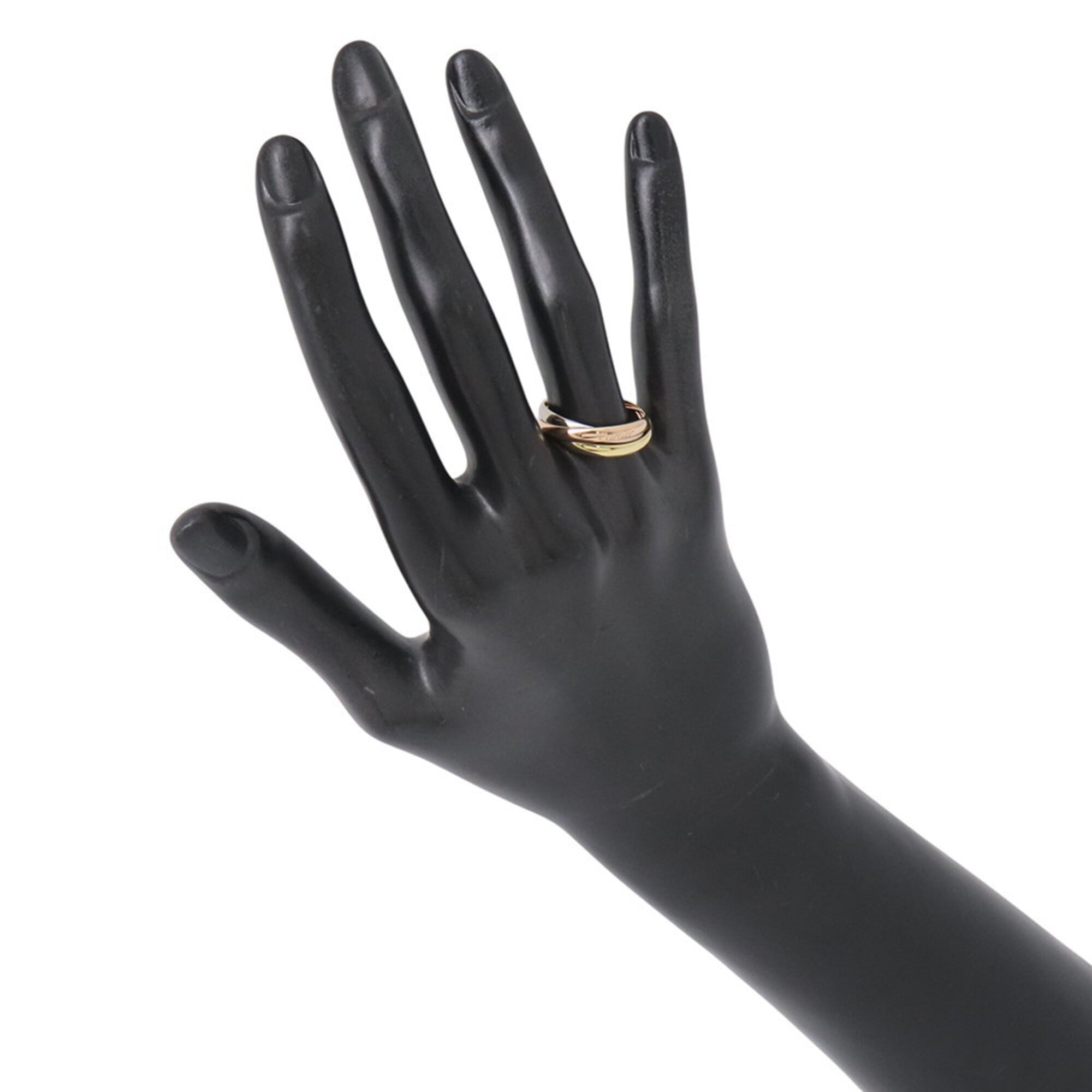 Cartier Gold Silver Pink Gold Yellow Gold (18K) Pink Gold (18K) White Gold (18K) Band Ring (Pre-Owned)