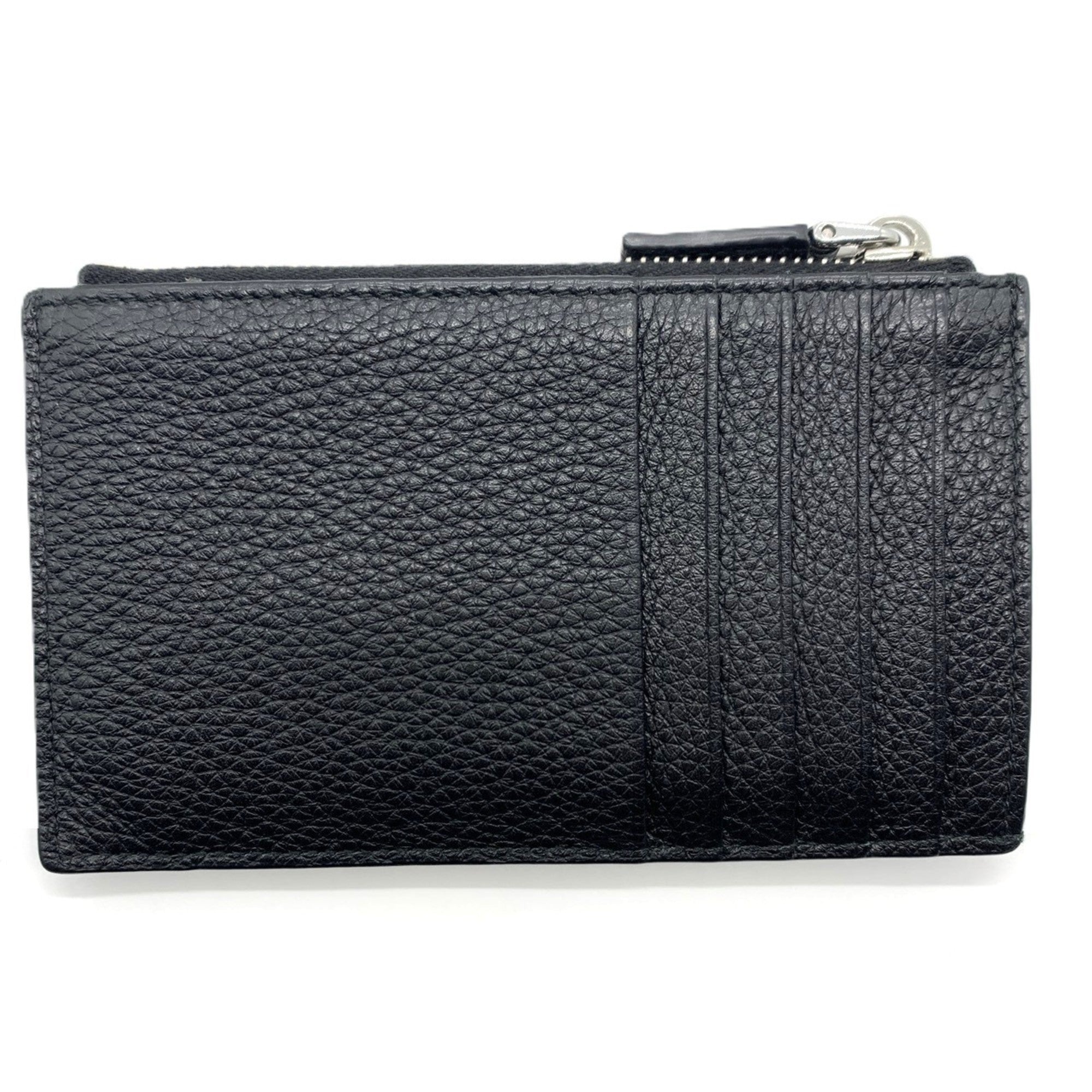 Prada Black Vitello Daino Coin Purse/Coin Case (Pre-Owned)