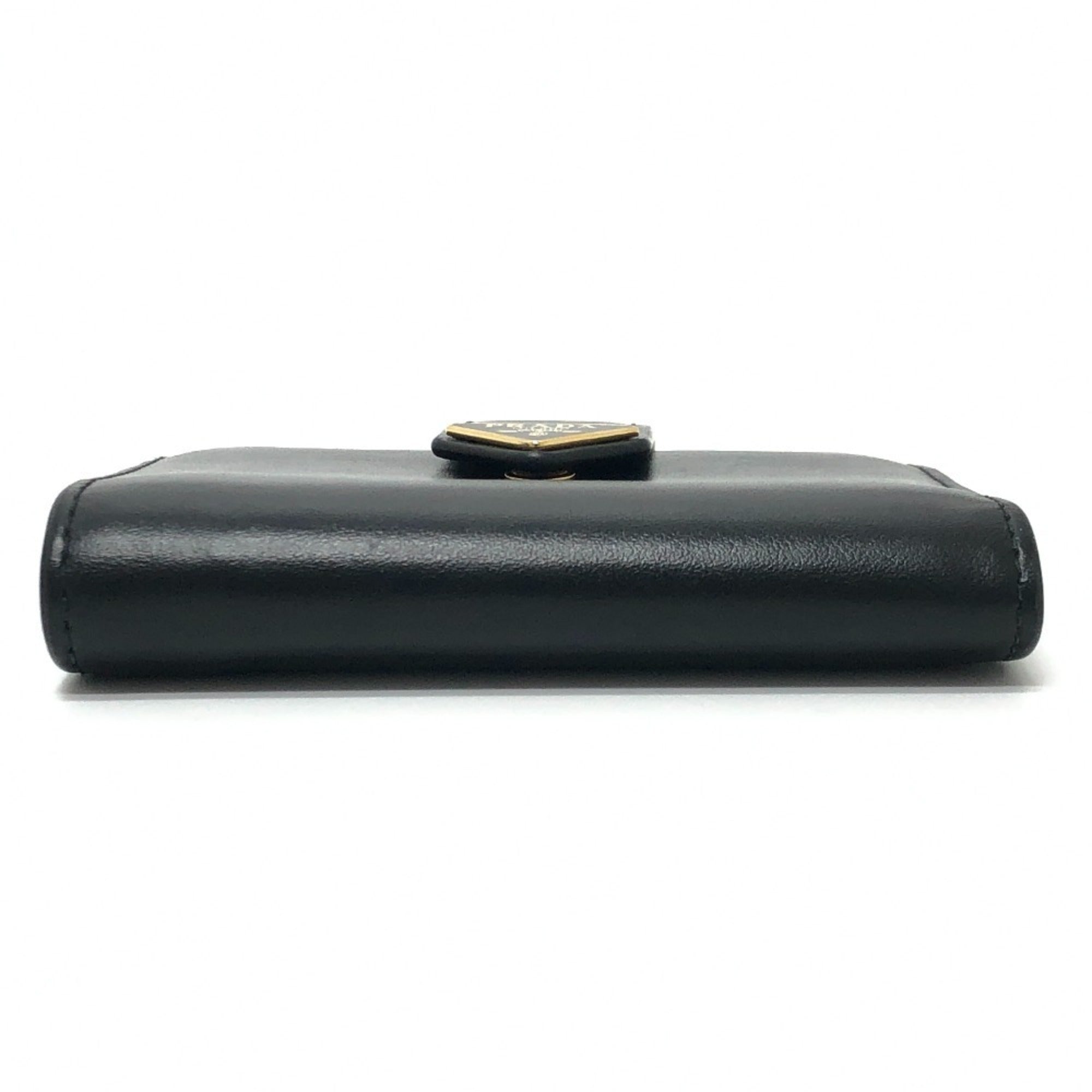 Prada Black Leather Wallet (Bi-Fold) (Pre-Owned)