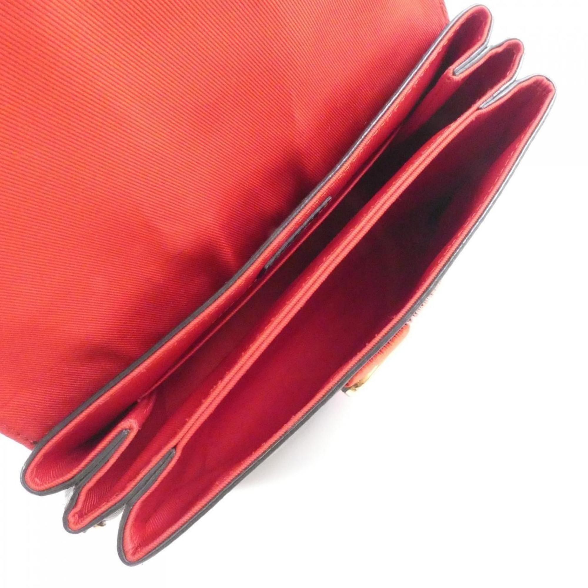 Louis Vuitton Coquelicots Marron Peche Coated Canvas Handbag (Pre-Owned)
