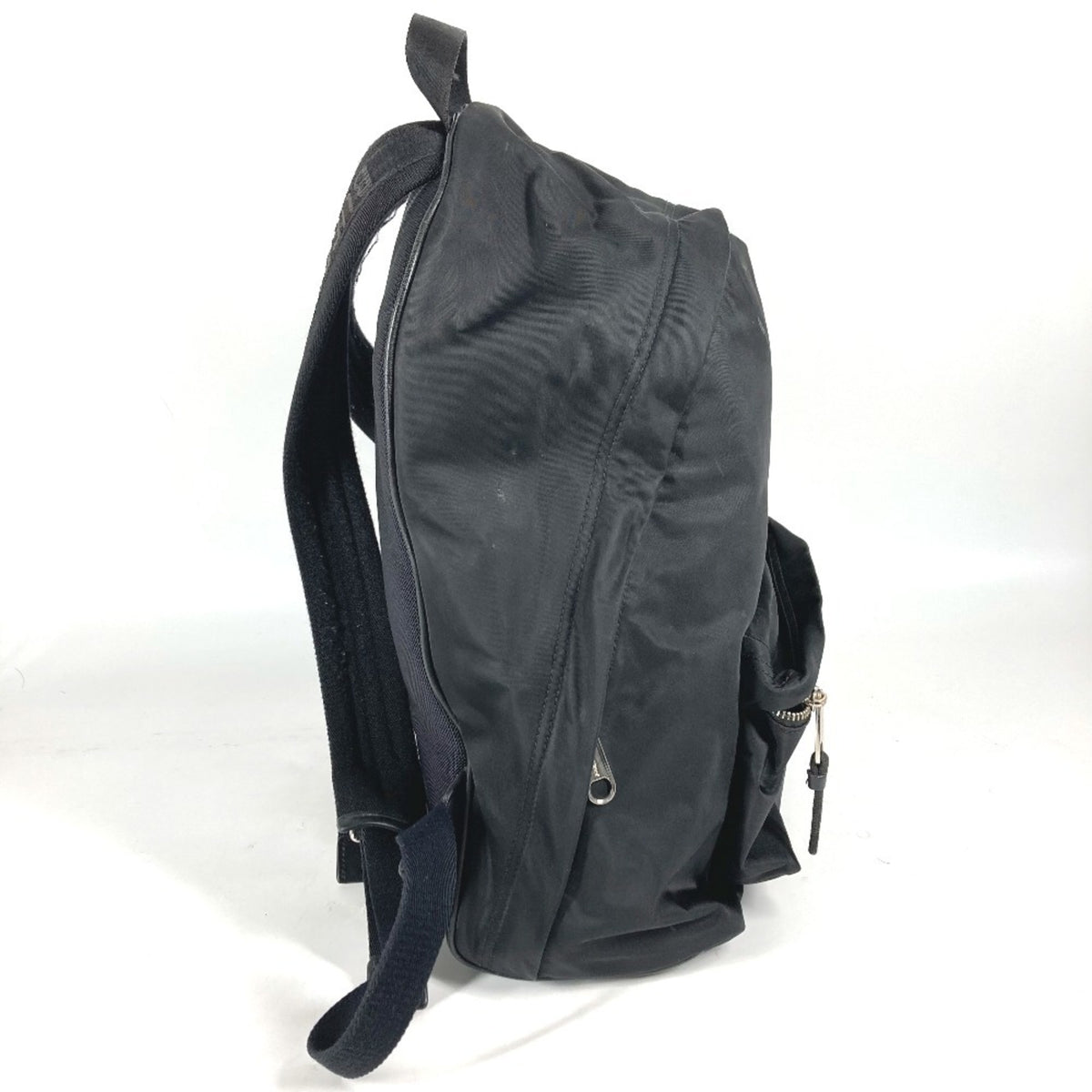 Burberry Black White Nylon Backpack (Pre-Owned)