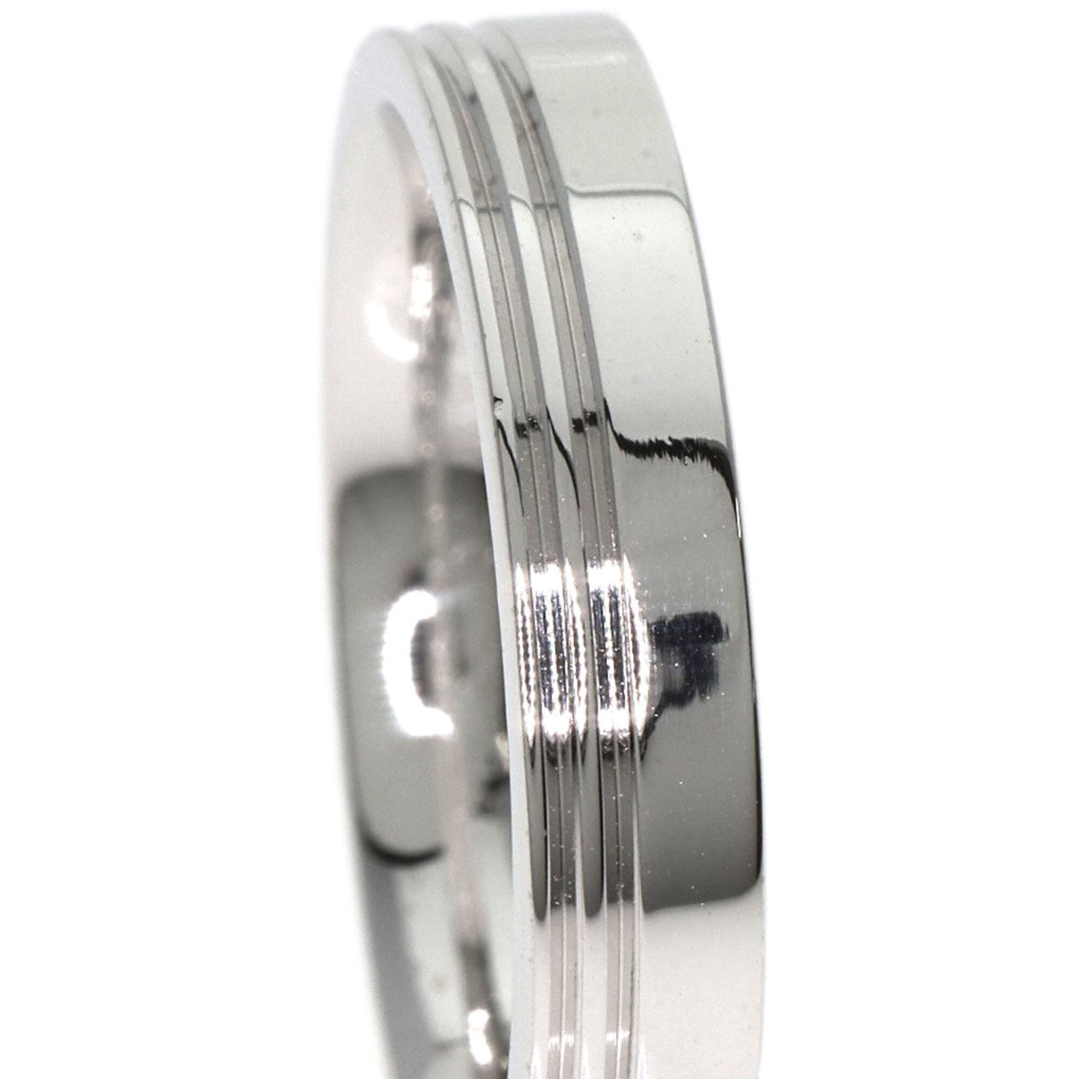 Hermes White Gold (18K) Band Ring (Pre-Owned)