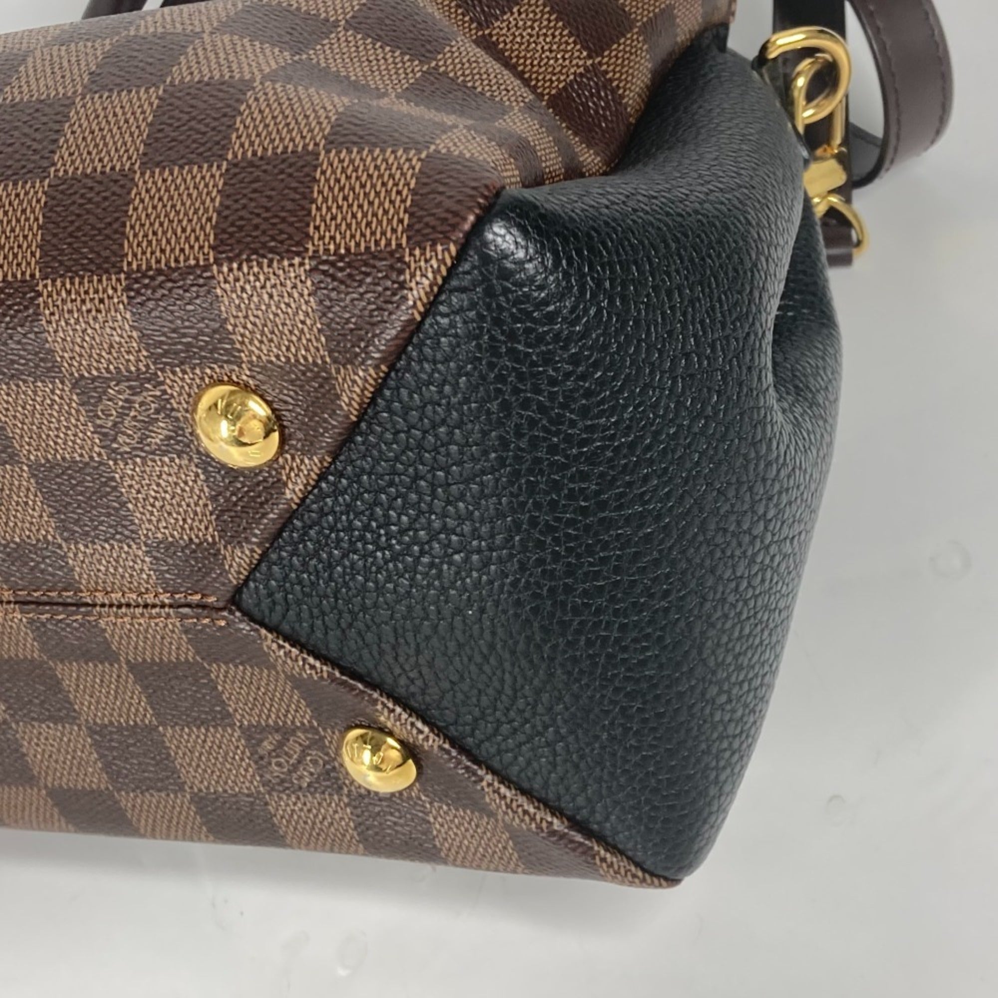 Louis Vuitton Brown Damier Canvas Handbag Shoulder Bag Tote Bag (Pre-Owned)