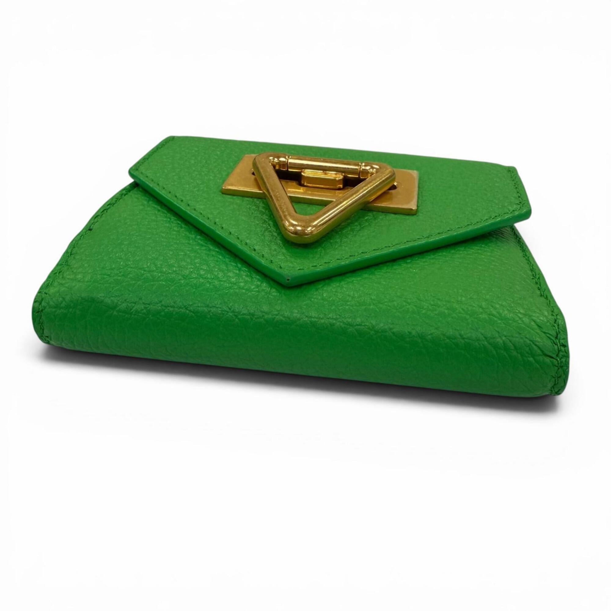 Bottega Veneta Leather Wallet (Tri-Fold) (Pre-Owned)