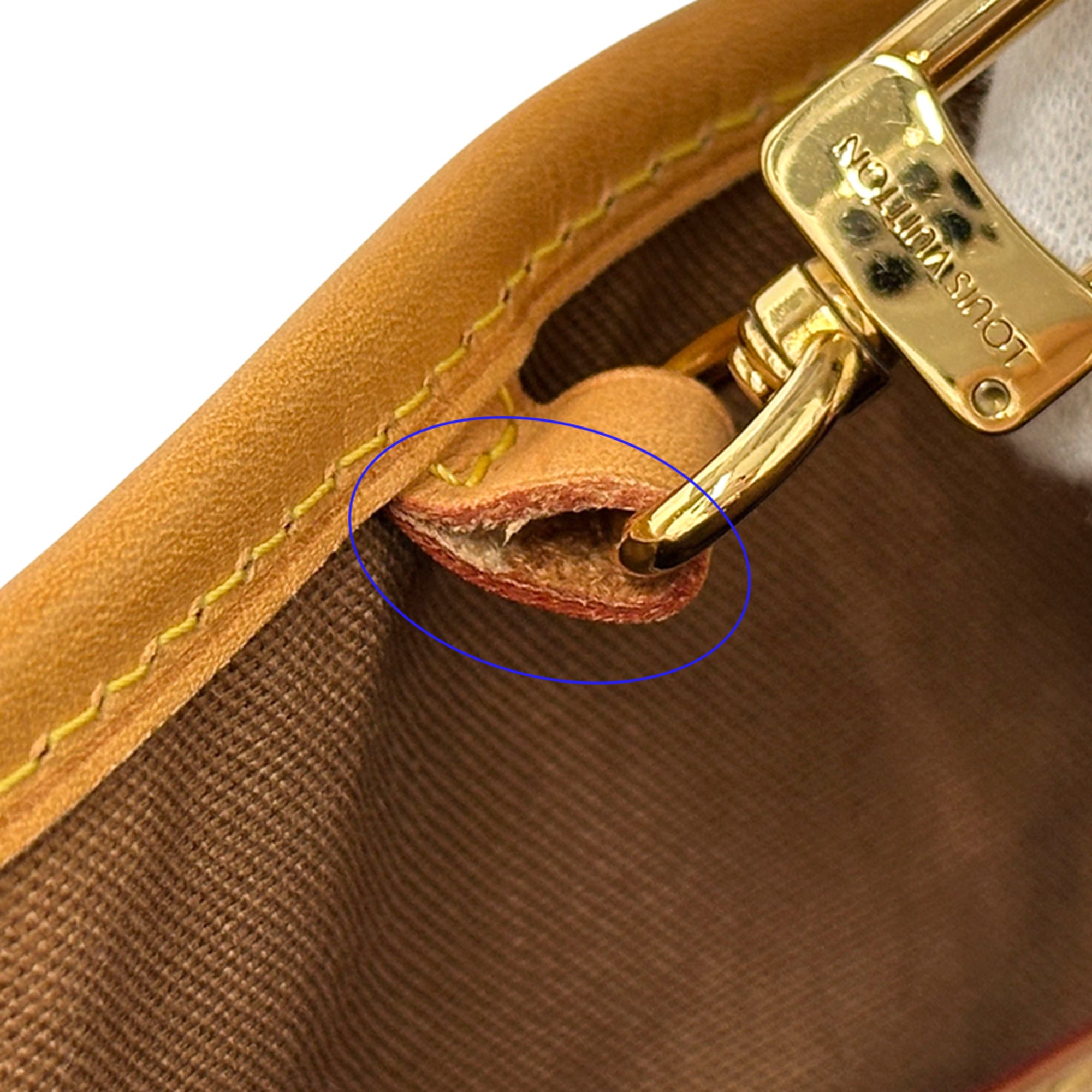 Louis Vuitton Brown Monogram Monogram Handbag Tote Bag (Pre-Owned)