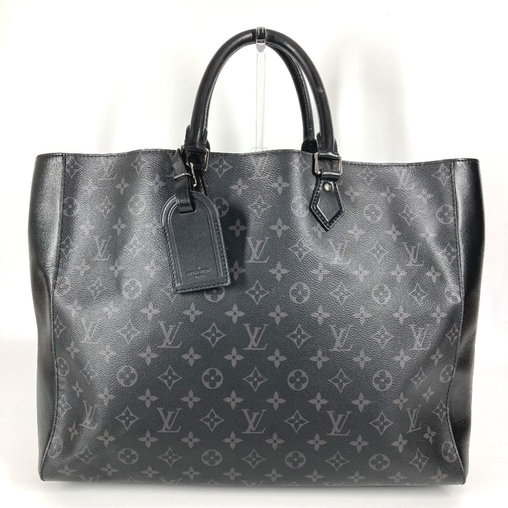 Louis Vuitton Black Monogram Eclipse Shoulder Bag Tote Bag (Pre-Owned)